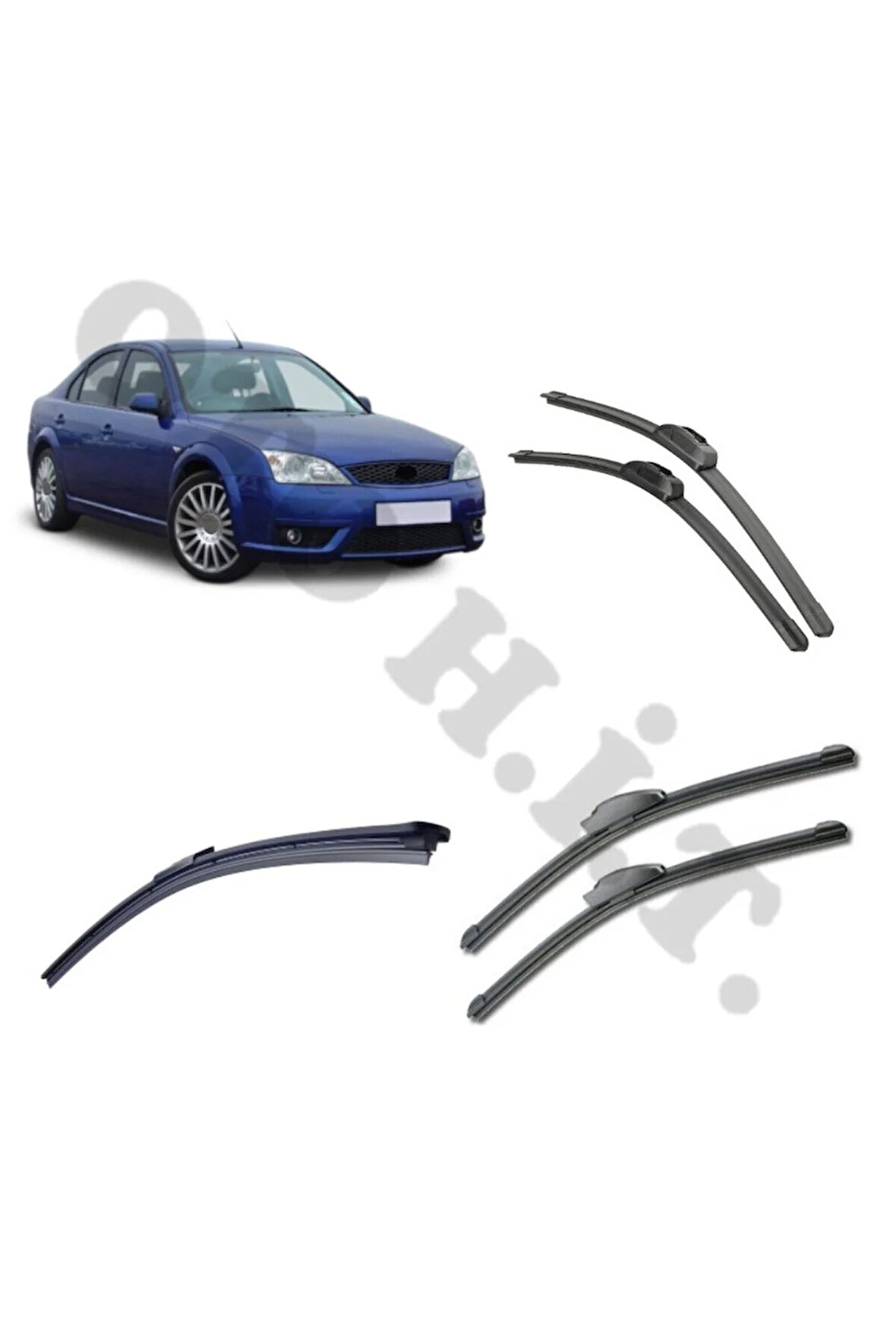 FORD MONDEO SİLECEK TAKIMI 2000-2007 ÖN CAM SİLECEĞİ
