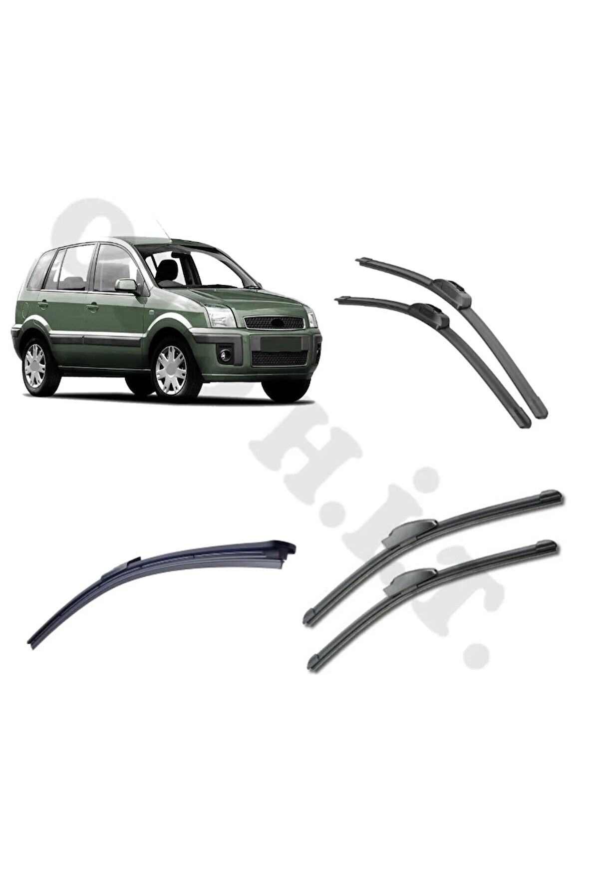 FORD FUSİON SİLECEK TAKIMI2003-2012 ÖN CAM SİLECEĞİ