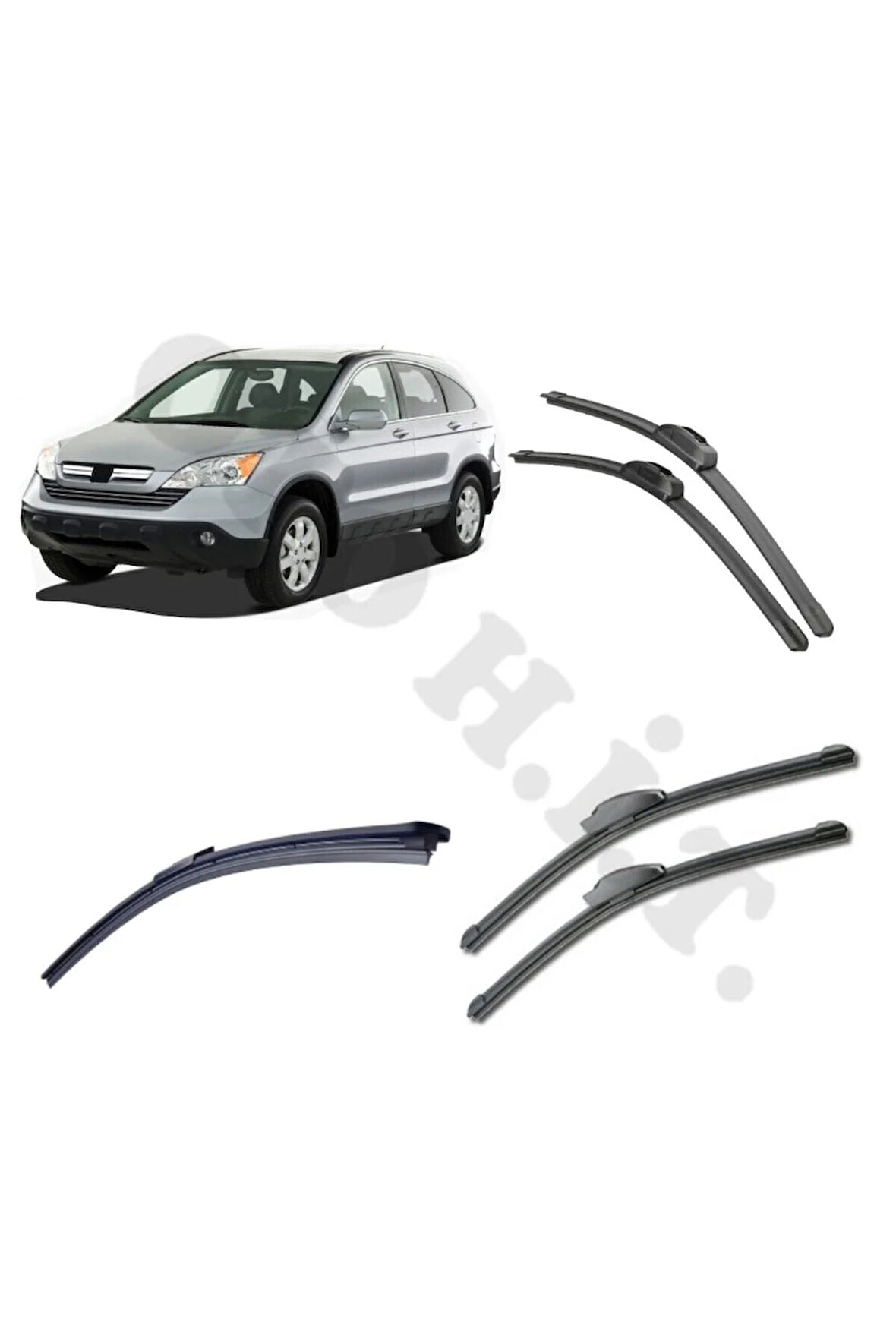 HONDA CRV SİLECEK TAKIMI 2007-2012 ÖN CAM SİLECEĞİ