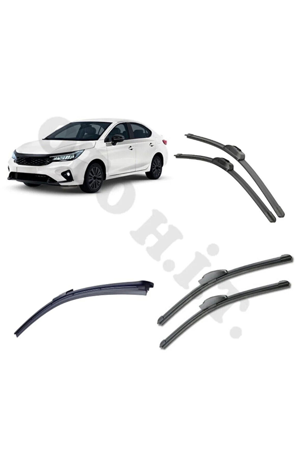 HONDA CITY SİLECEK TAKIMI 2021-2024 ÖN CAM SİLECEĞİ