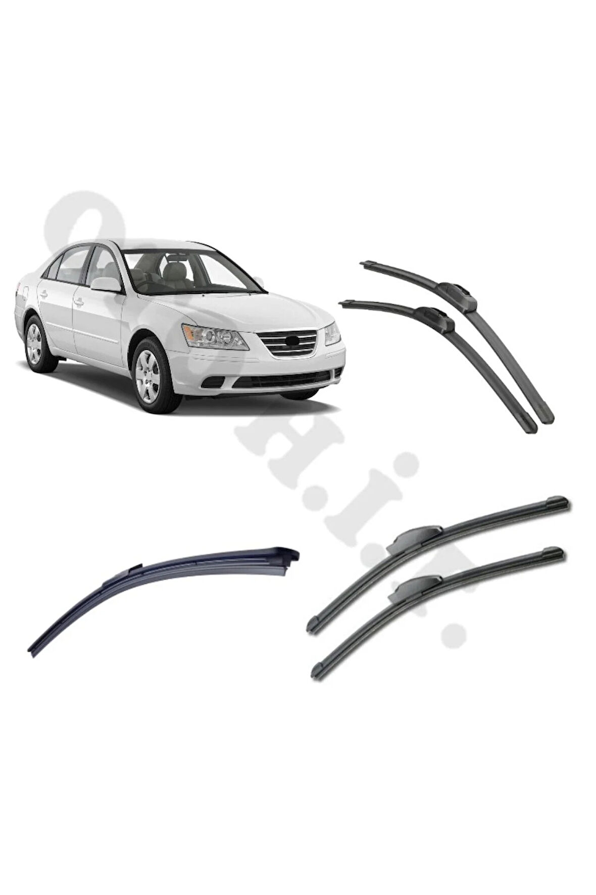 HYUNDAİ SONATA SİLECEK TAKIMI 2005-2010 ÖN CAM SİLECEĞİ