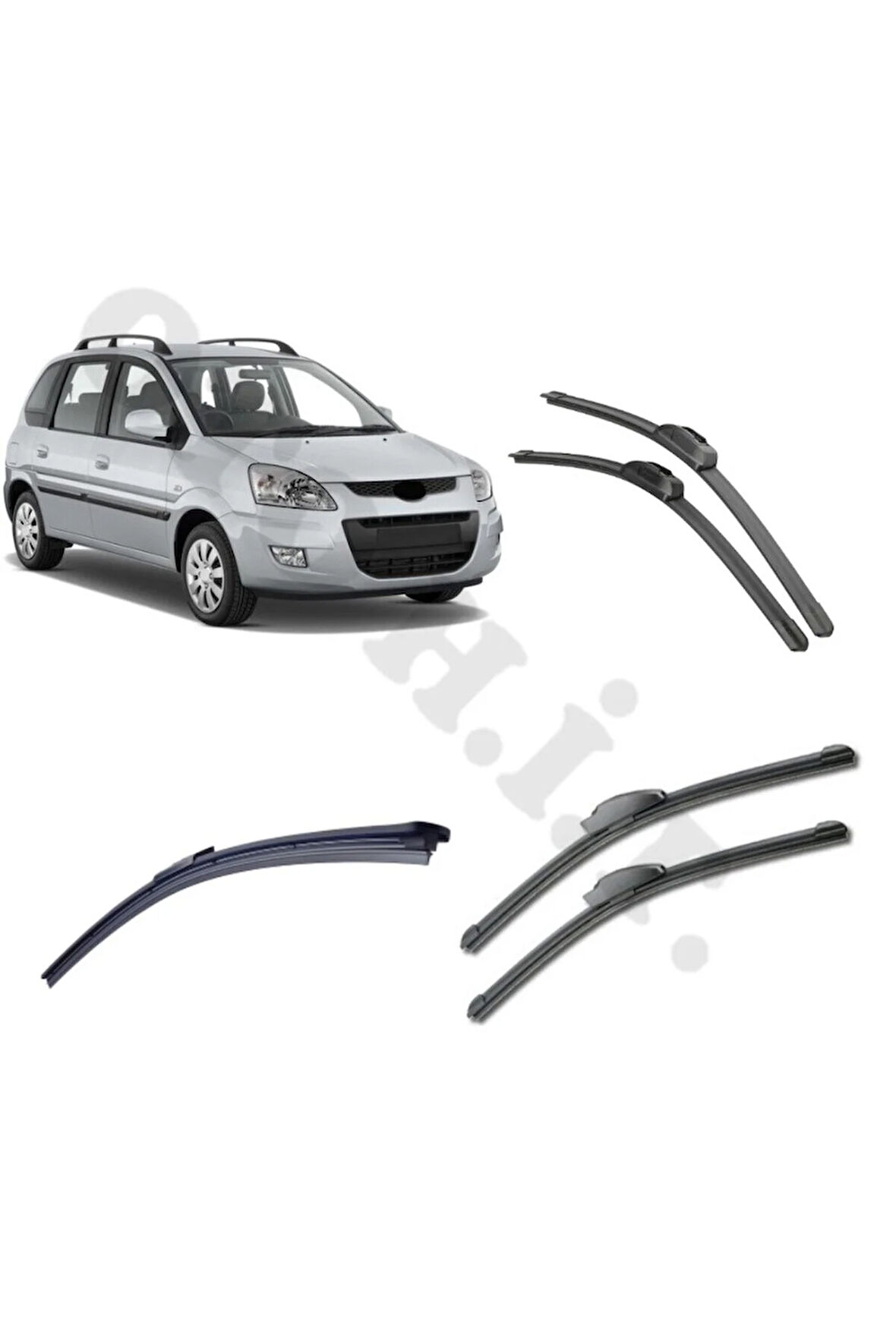 HYUNDAİ MATRİX SİLECEK TAKIMI 2001-2010 ÖN CAM SİLECEĞİ