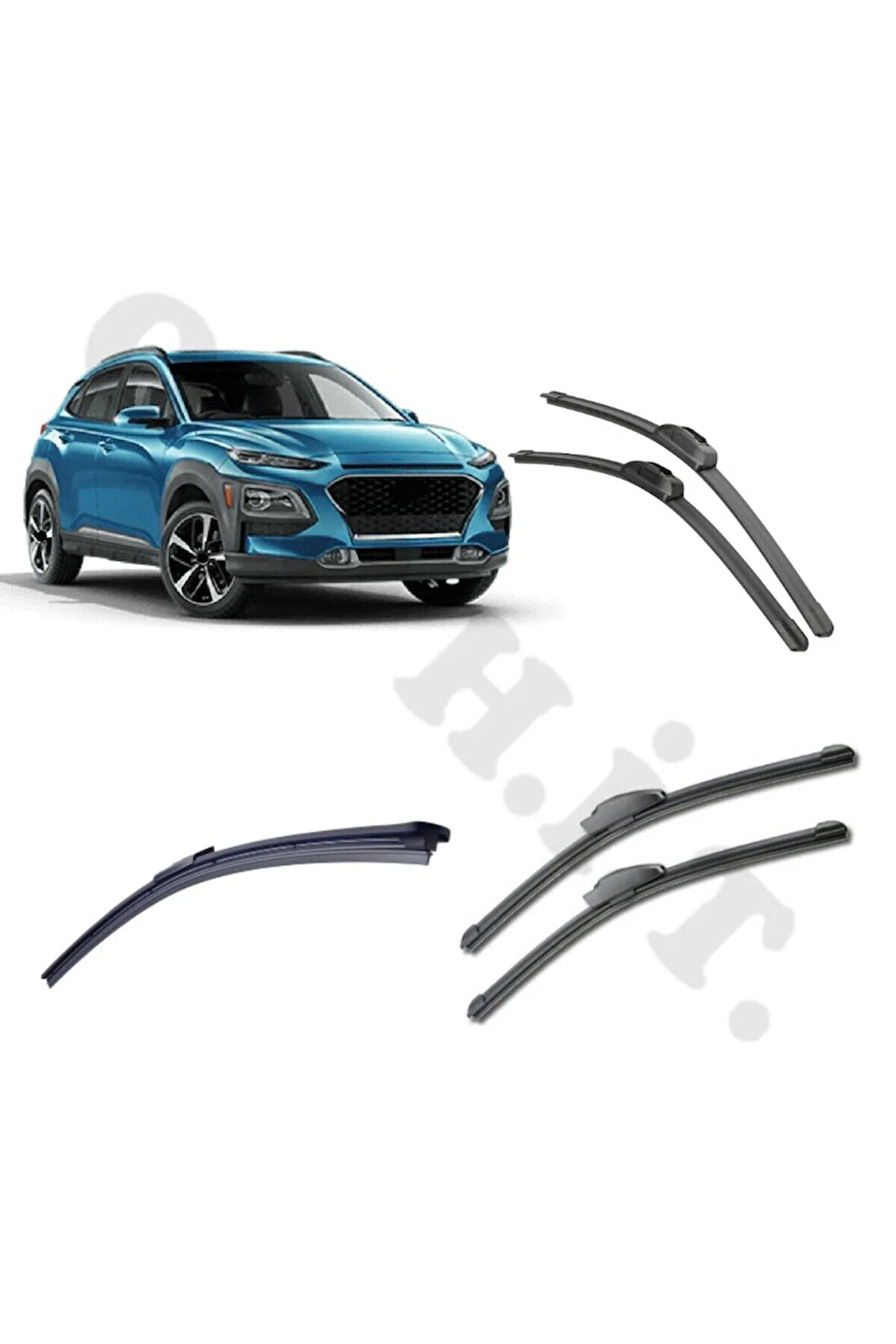 HYUNDAİ KONA SİLECEK TAKIMI 2018-2020 ÖN CAM SİLECEĞİ