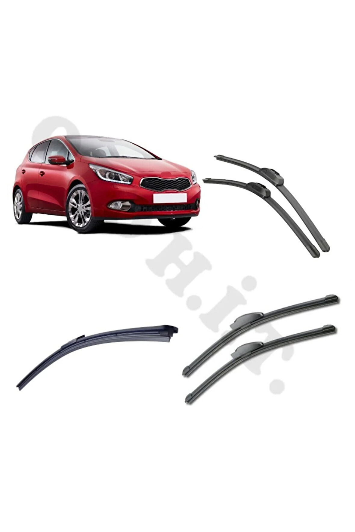 KİA CEED SİLECEK TAKIMI 2012-2017 ÖN CAM SİLECEĞİ