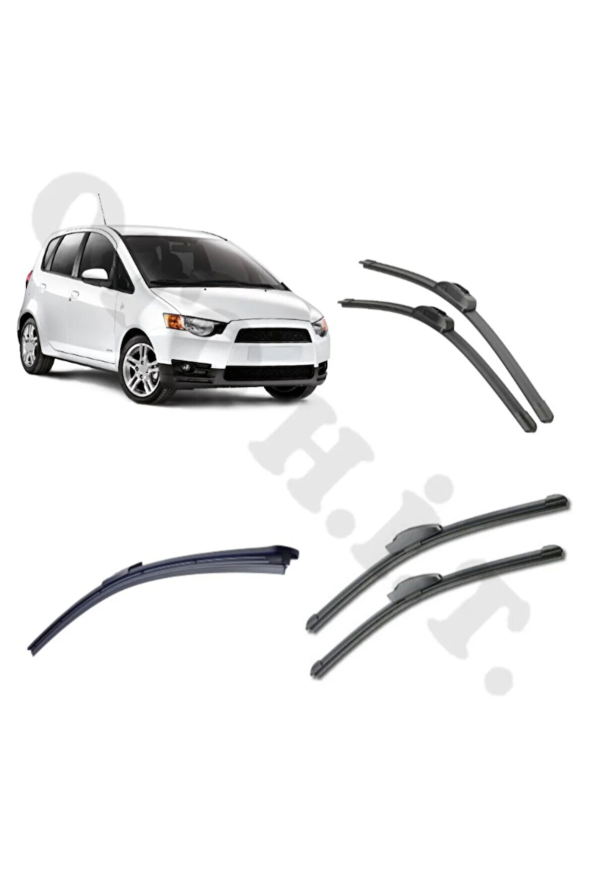 MİTSUBİSHİ COLT SİLECEK TAKIMI 2009-2013 ÖN CAM SİLECEĞİ