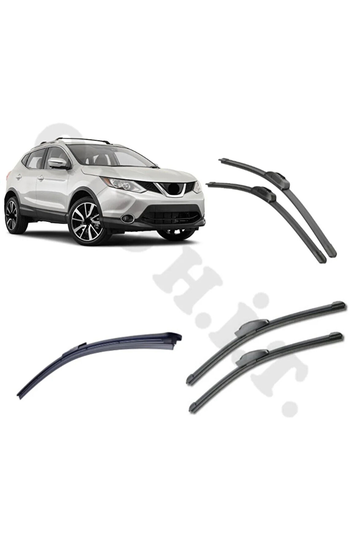 NİSSAN QASHQAİ SİLECEK TAKIMI 2014-2021 ÖN CAM SİLECEĞİ