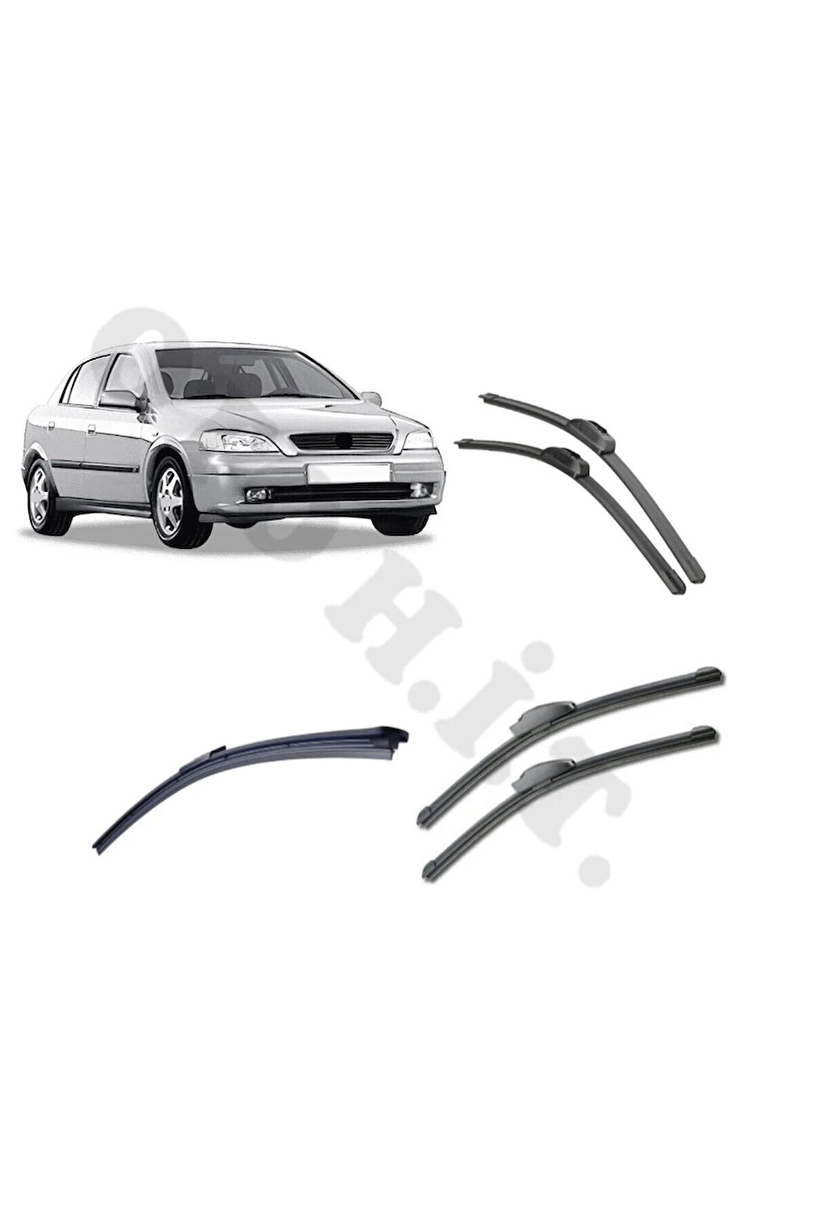 OPEL ASTRA G SİLECEK TAKIMI ÖN CAM SİLECEĞİ