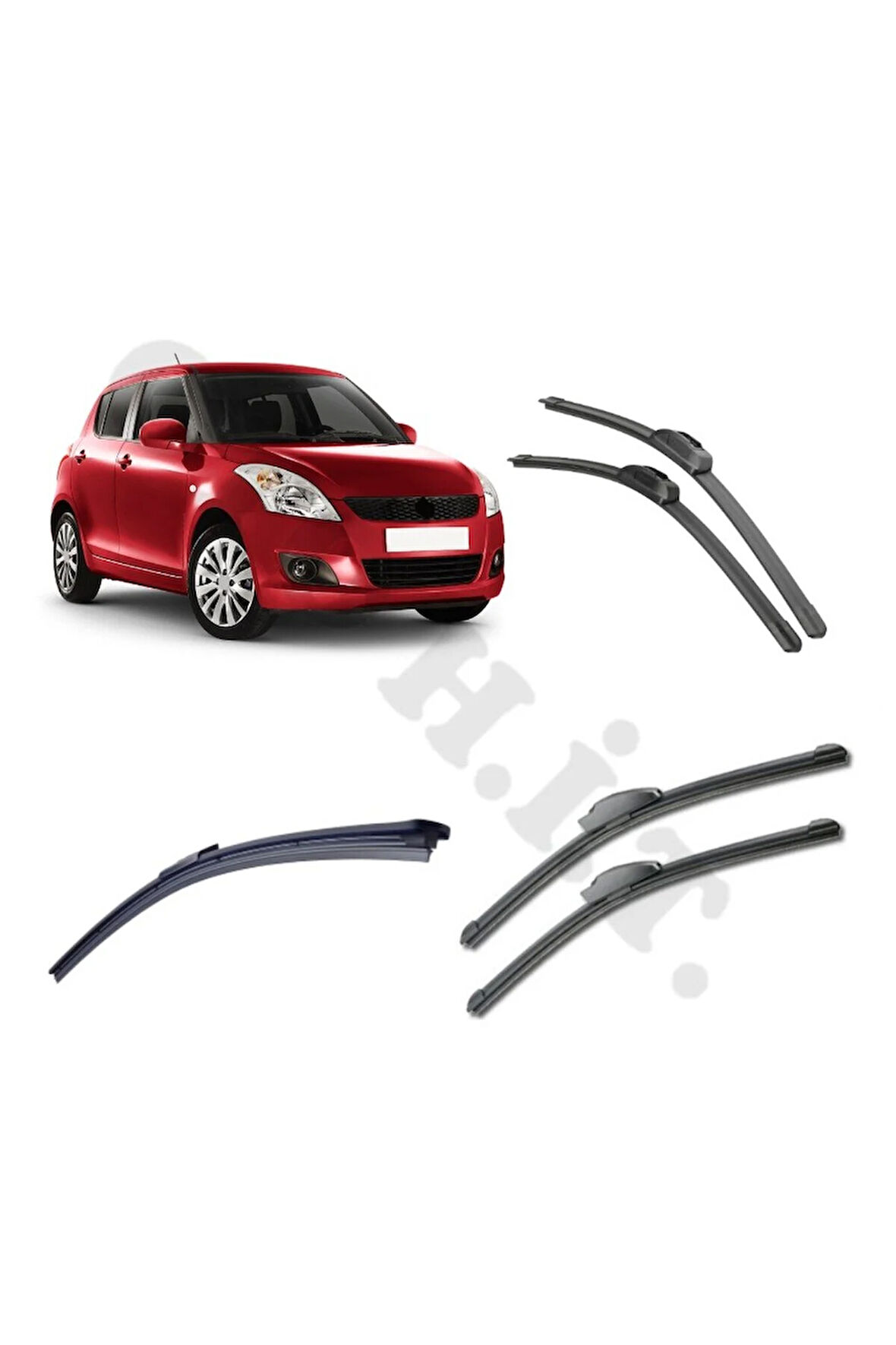 SUZUKİ SWİFT SİLECEK TAKIMI 2005-2009 ÖN CAM SİLECEĞİ