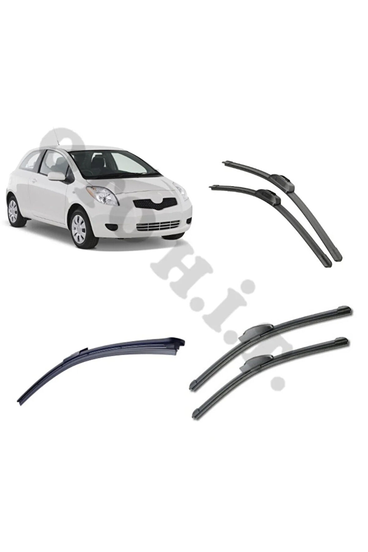 TOYOTA YARİS SİLECEK TAKIMI 2006-2010 ÖN CAM SİLECEĞİ