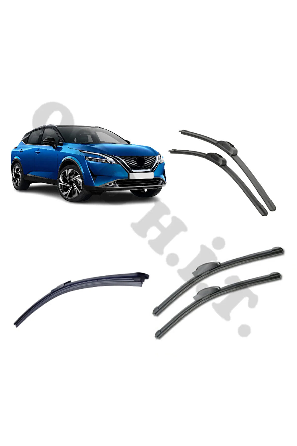 NİSSAN QASHQAİ SİLECEK TAKIMI 2022-2025 ÖN CAM SİLECEĞİ