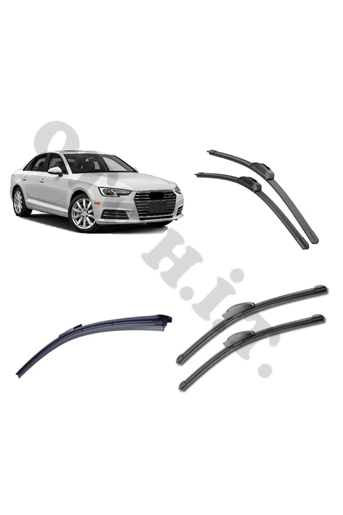 AUDİ A4 SİLECEK TAKIMI SİLECEK TAKIM 2018-2024 ÖN CAM SİLECEĞİ