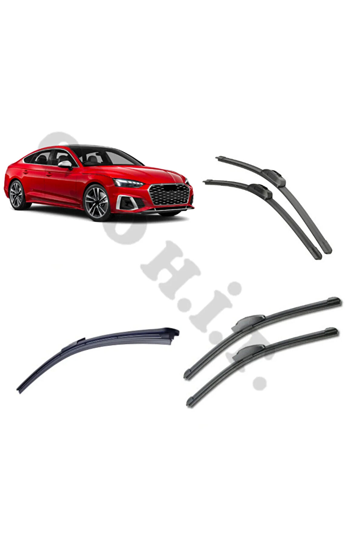 AUDİ A5 SİLECEK TAKIMI 2018-2024 ÖN CAM SİLECEĞİ