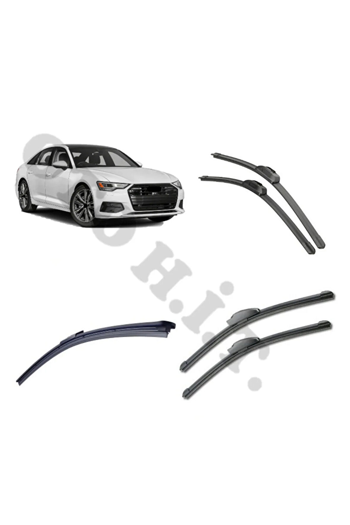 AUDİ A6 SİLECEK TAKIMI 2019-2024 ÖN CAM SİLECEĞİ