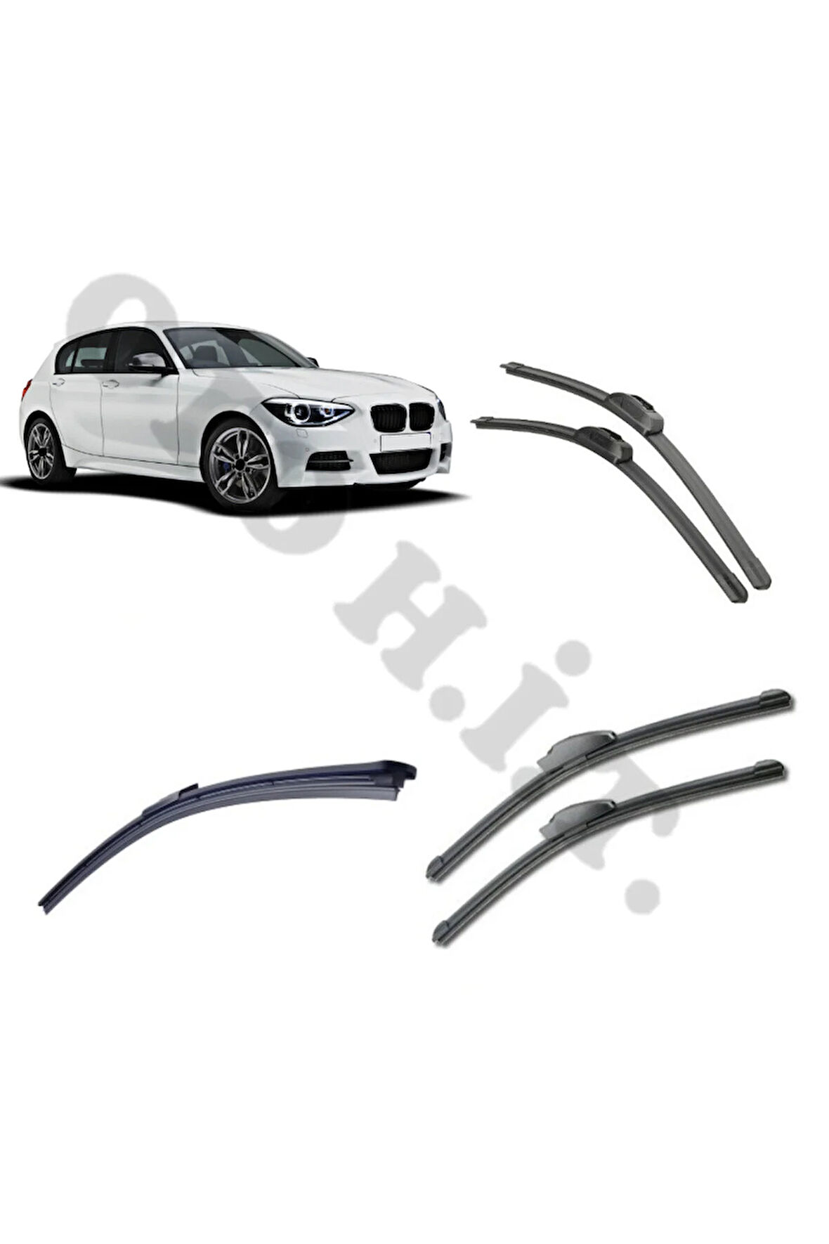 BMW F20-F21 SİLECEK TAKIMI 1 SERİSİ 2012-2019 ÖN CAM SİLECEĞİ