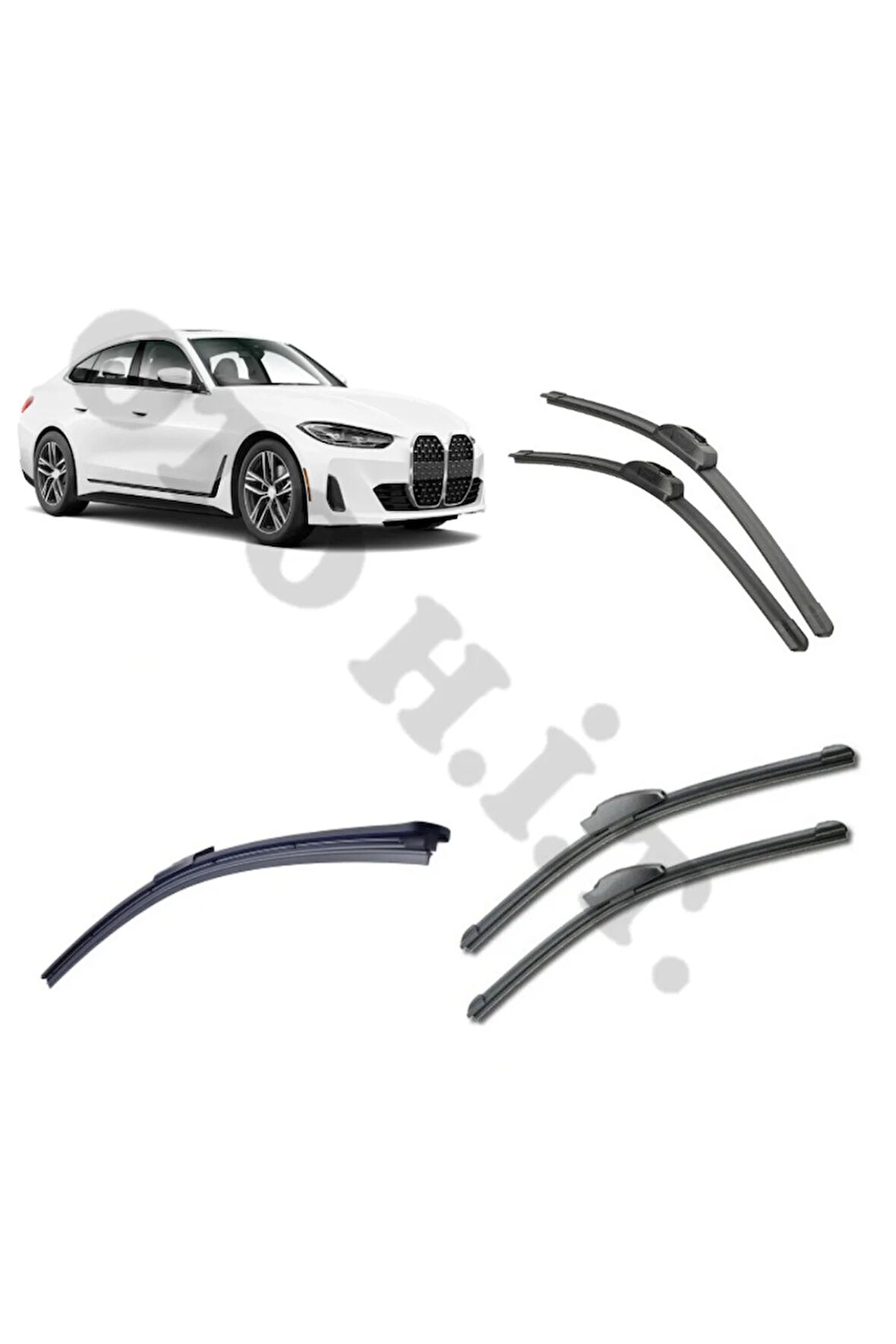 BMW 4 SERİSİ SİLECEK TAKIMI G22-G23-G26 ÖN CAM SİLECEĞİ