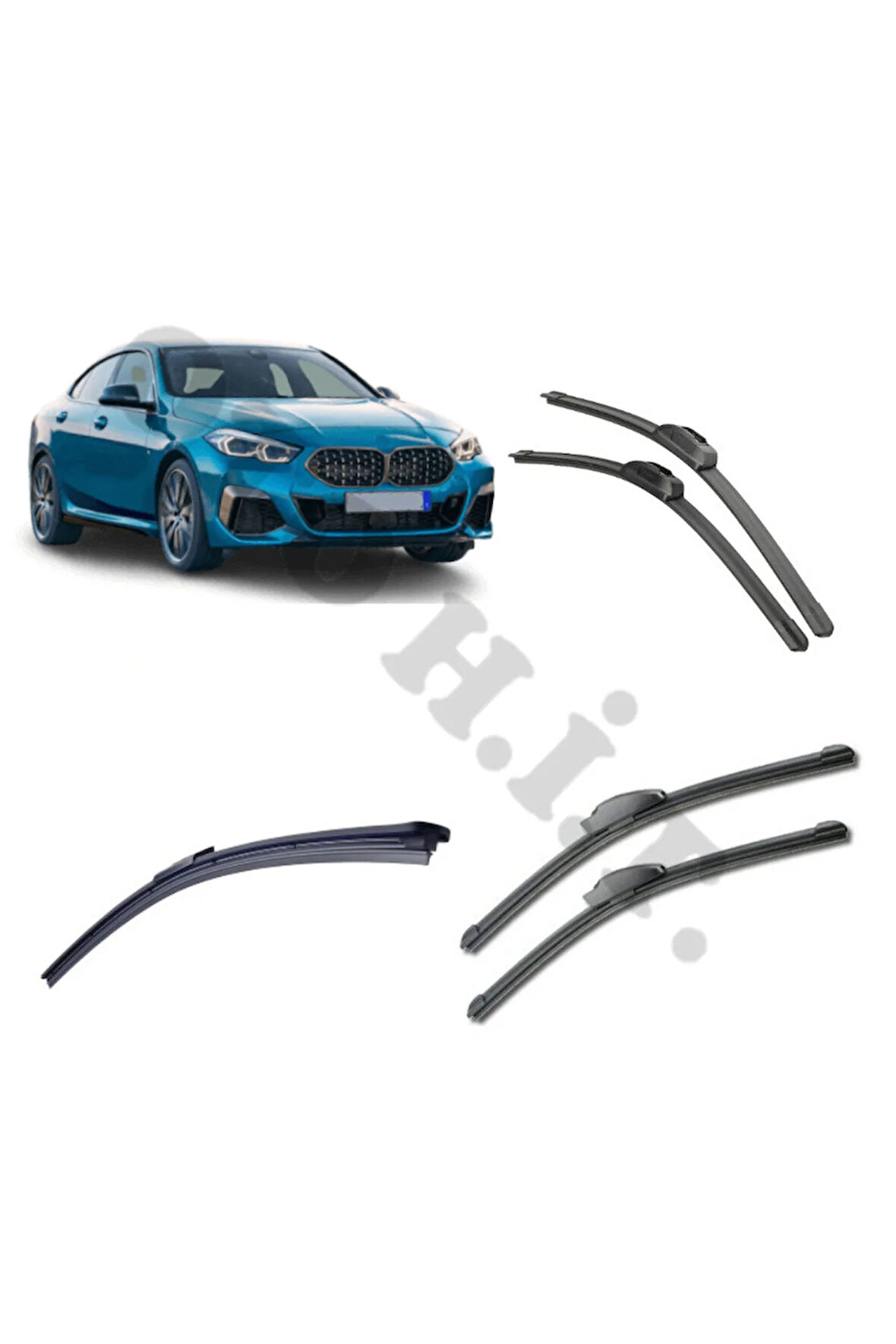 BMW 2 SERİSİ SİLECEK TAKIMI F22-F23 ÖN CAM SİLECEĞİ