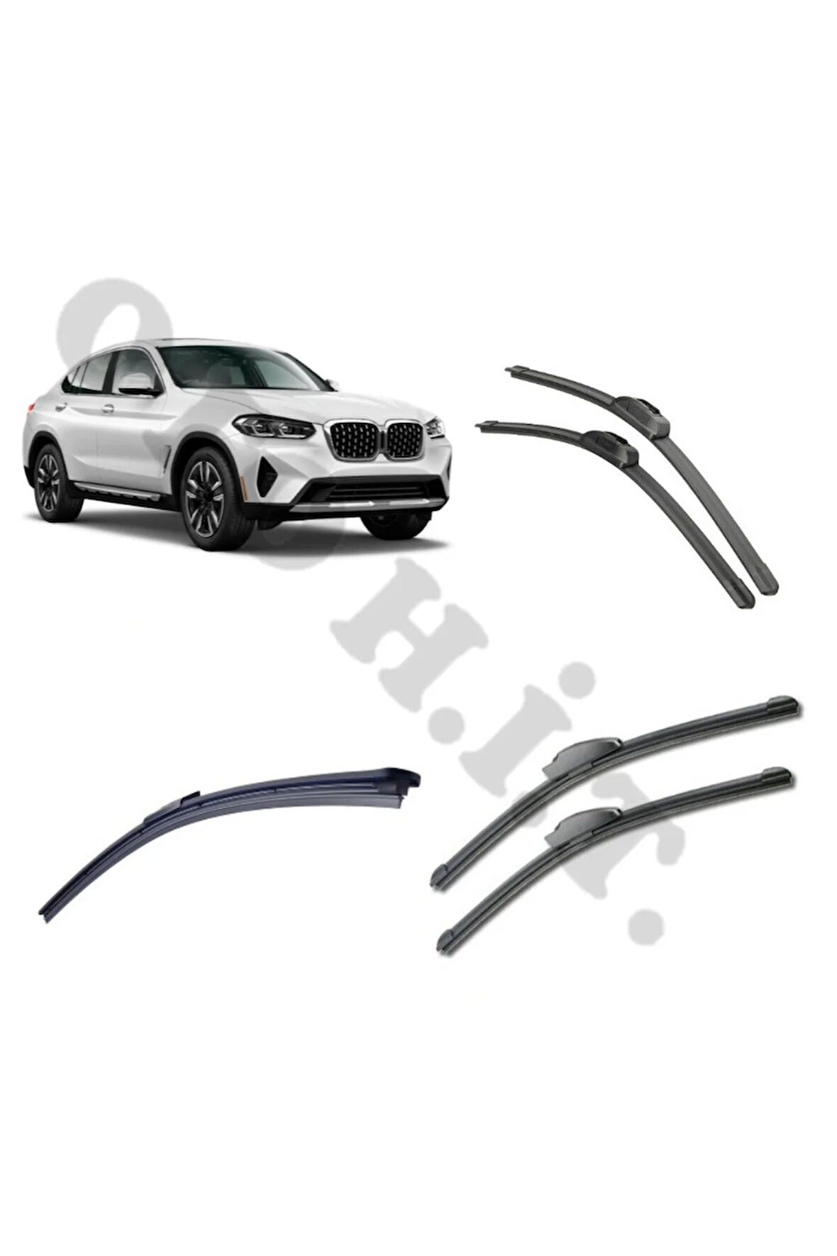 Bmw X4 SİLECEK TAKIMI G02 2019-2023 ÖN CAM SİLECEĞİ