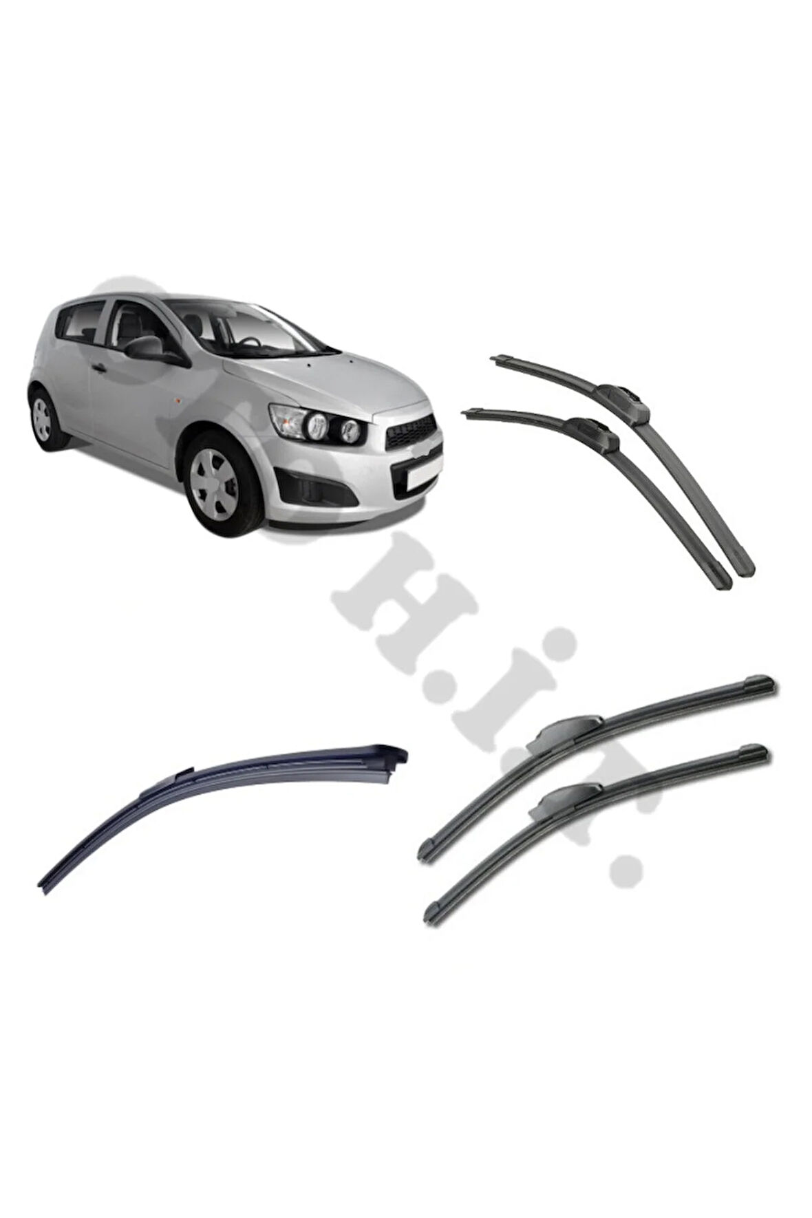 CHEVROLET AVEO SİLECEK TAKIMI HB 2011-2013 ÖN CAM SİLECEĞİ
