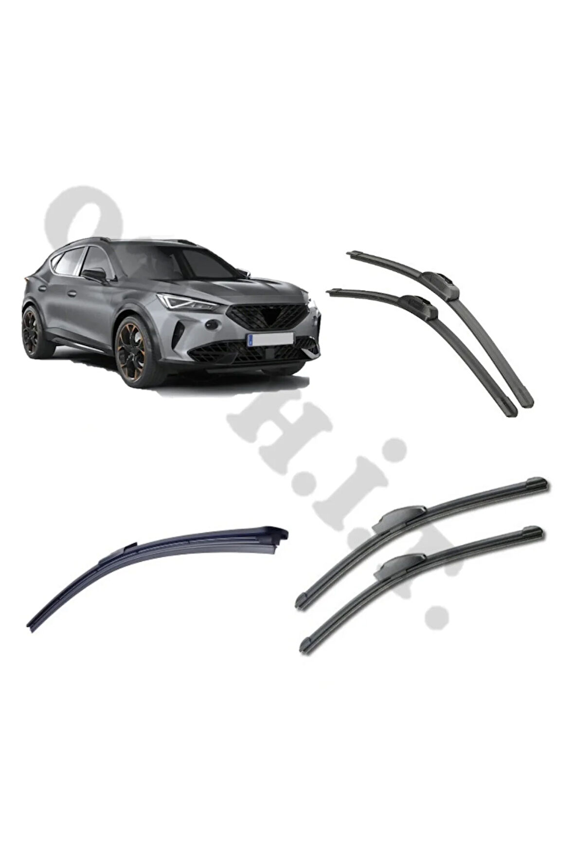 CUPRA FORMENTOR SİLECEK TAKIMI 2021-2025 ÖN CAM SİLECEĞİ