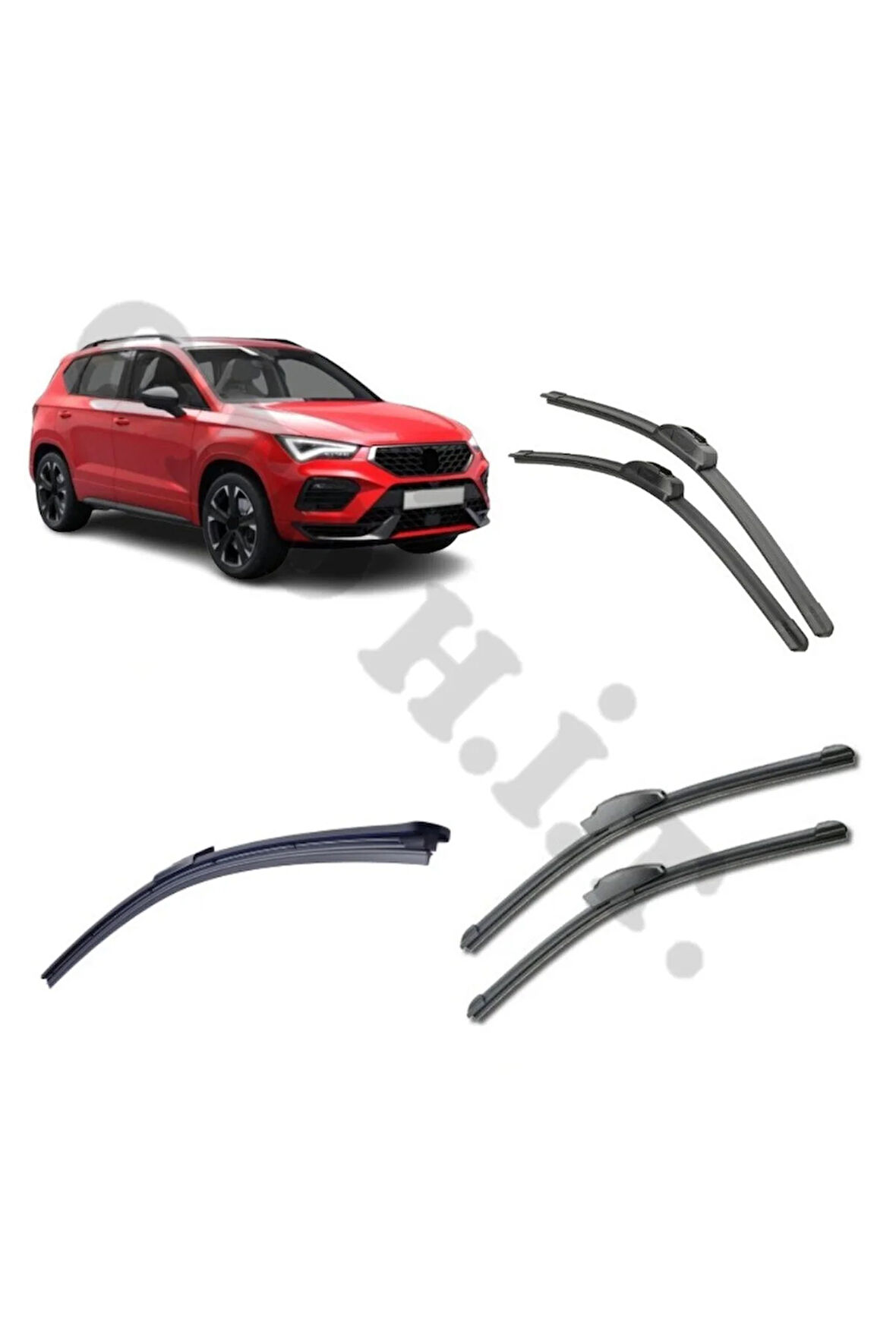 CUPRA ATECA SİLECEK TAKIMI 2023-2025 ÖN CAM SİLECEĞİ