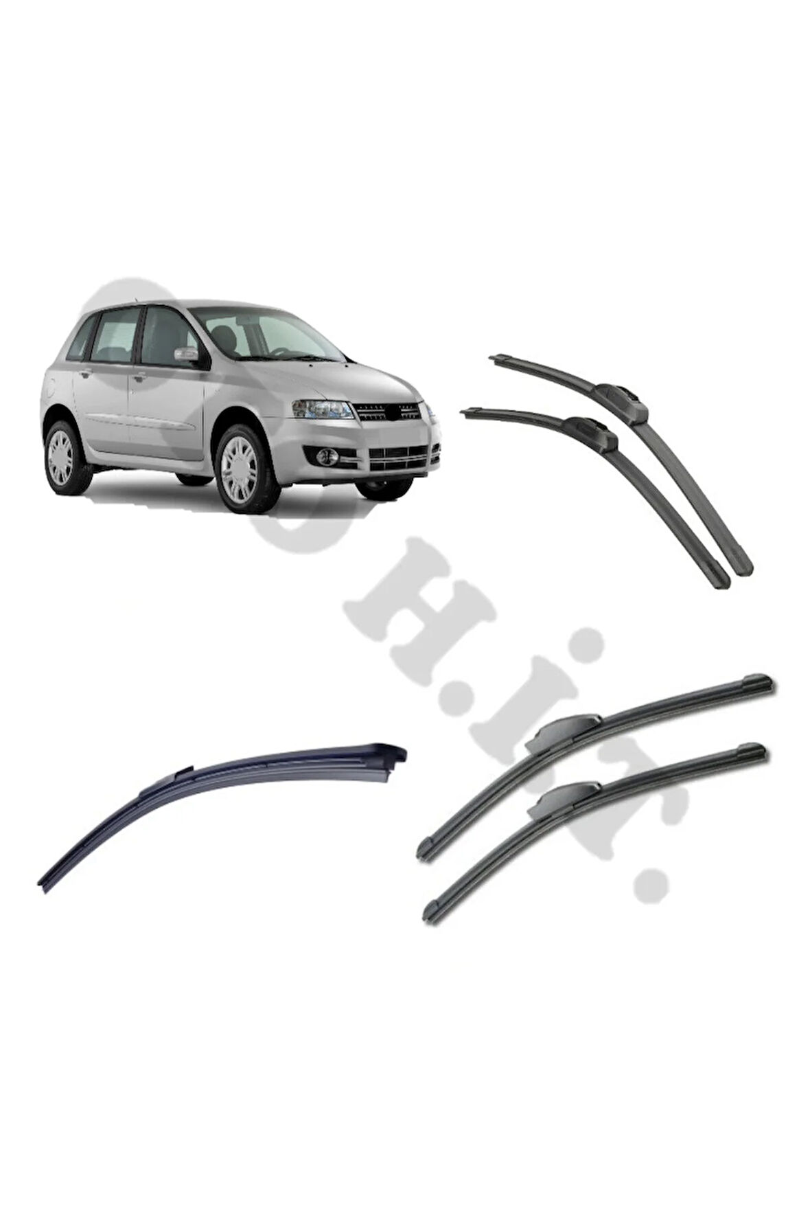 FİAT STİLO SİLECEK TAKIMI 2006-2007 ÖN CAM SİLECEĞİ