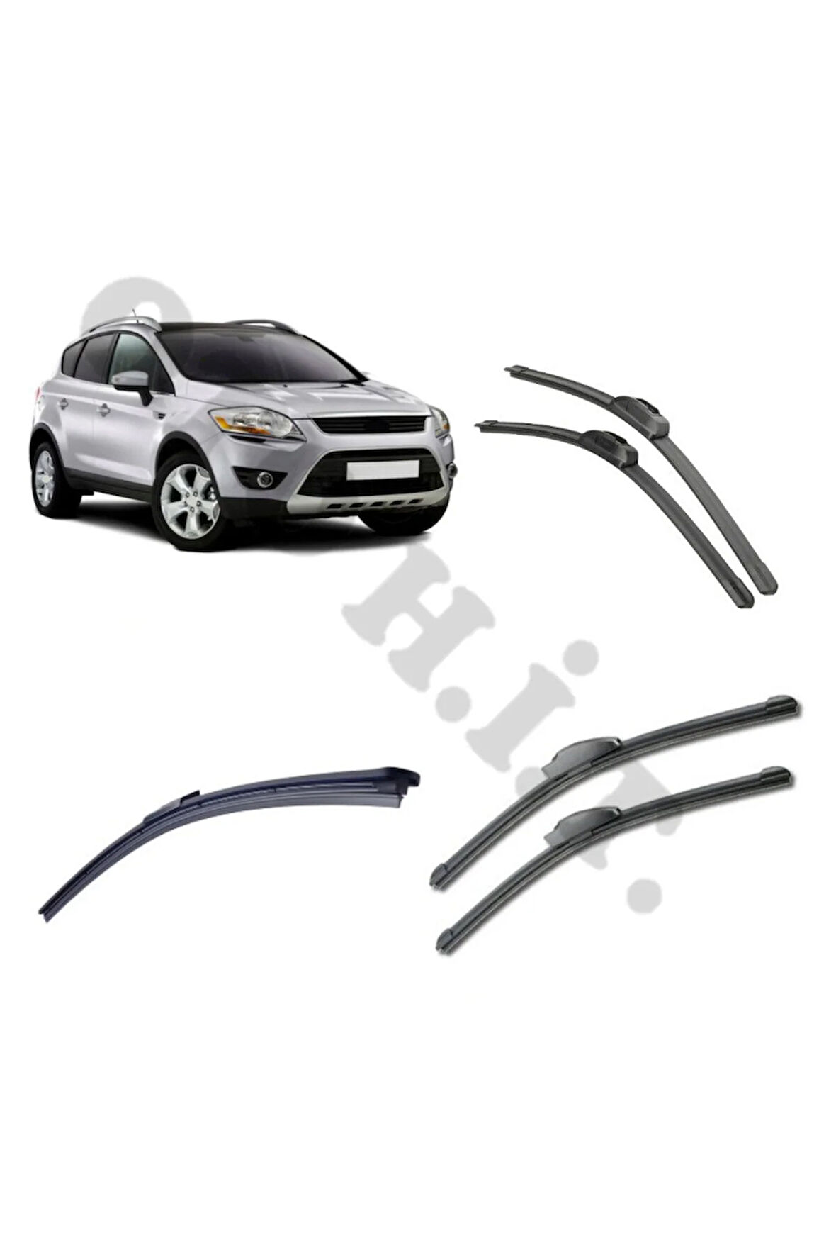 FORD KUGA SİLECEK TAKIMI 2008-2012 ÖN CAM SİLECEĞİ