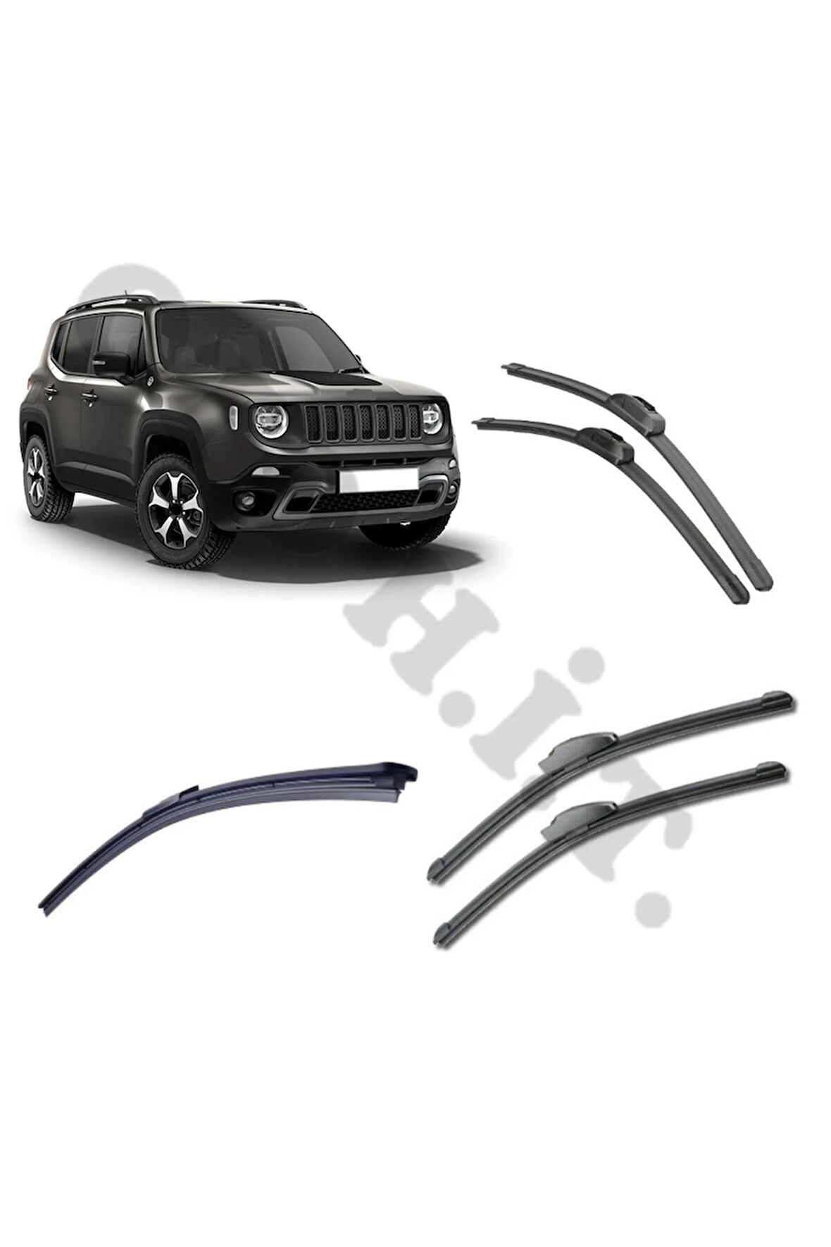 JEEP RENEGADE SİLECEK TAKIMI ÖN CAM SİLECEĞİ
