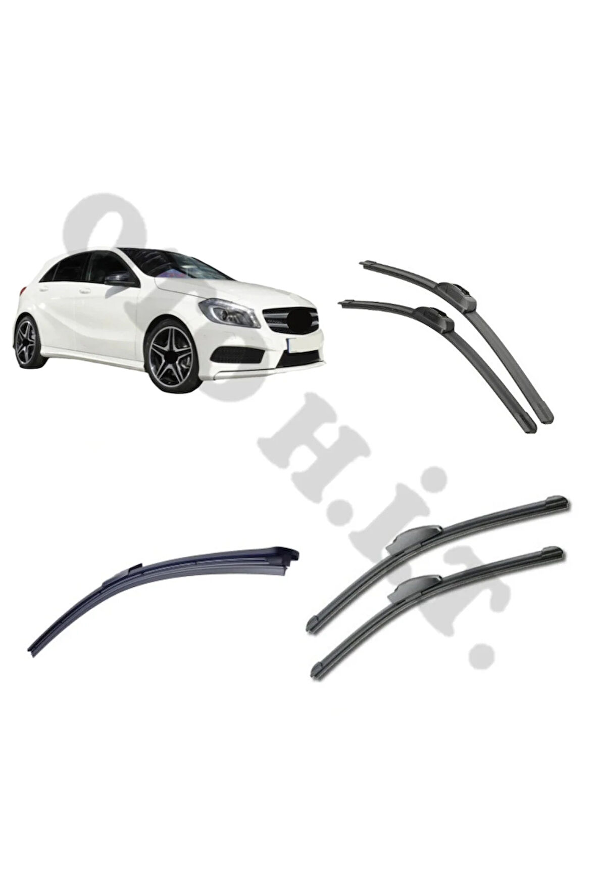 MERCEDES A W176 SİLECEK TAKIMI 2012-2015 ÖN CAM SİLECEĞİ