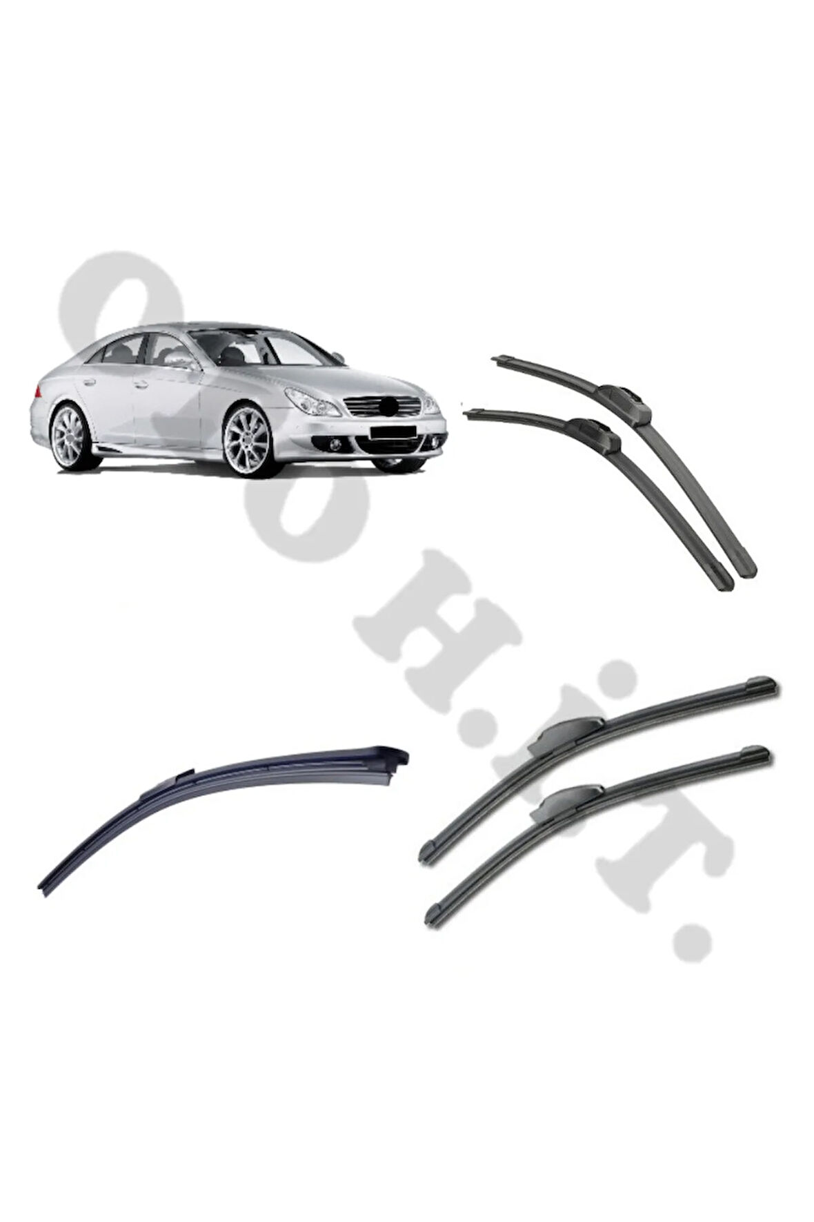MERCEDES CLS W219 SİLECEK TAKIMI 2005-2010 ÖN CAM SİLECEĞİ