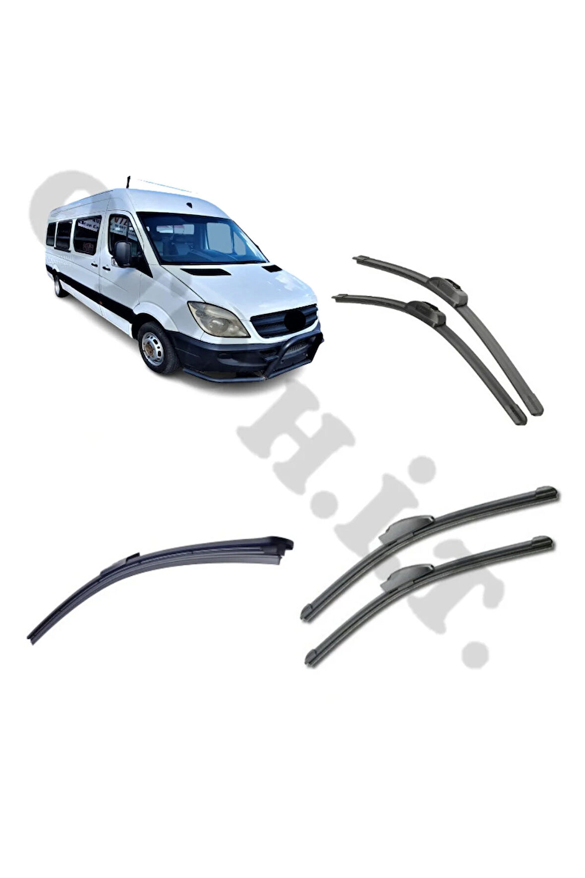 MERCEDES SPRİNTER SİLECEK TAKIMI 2007-2014 ÖN CAM SİLECEĞİ