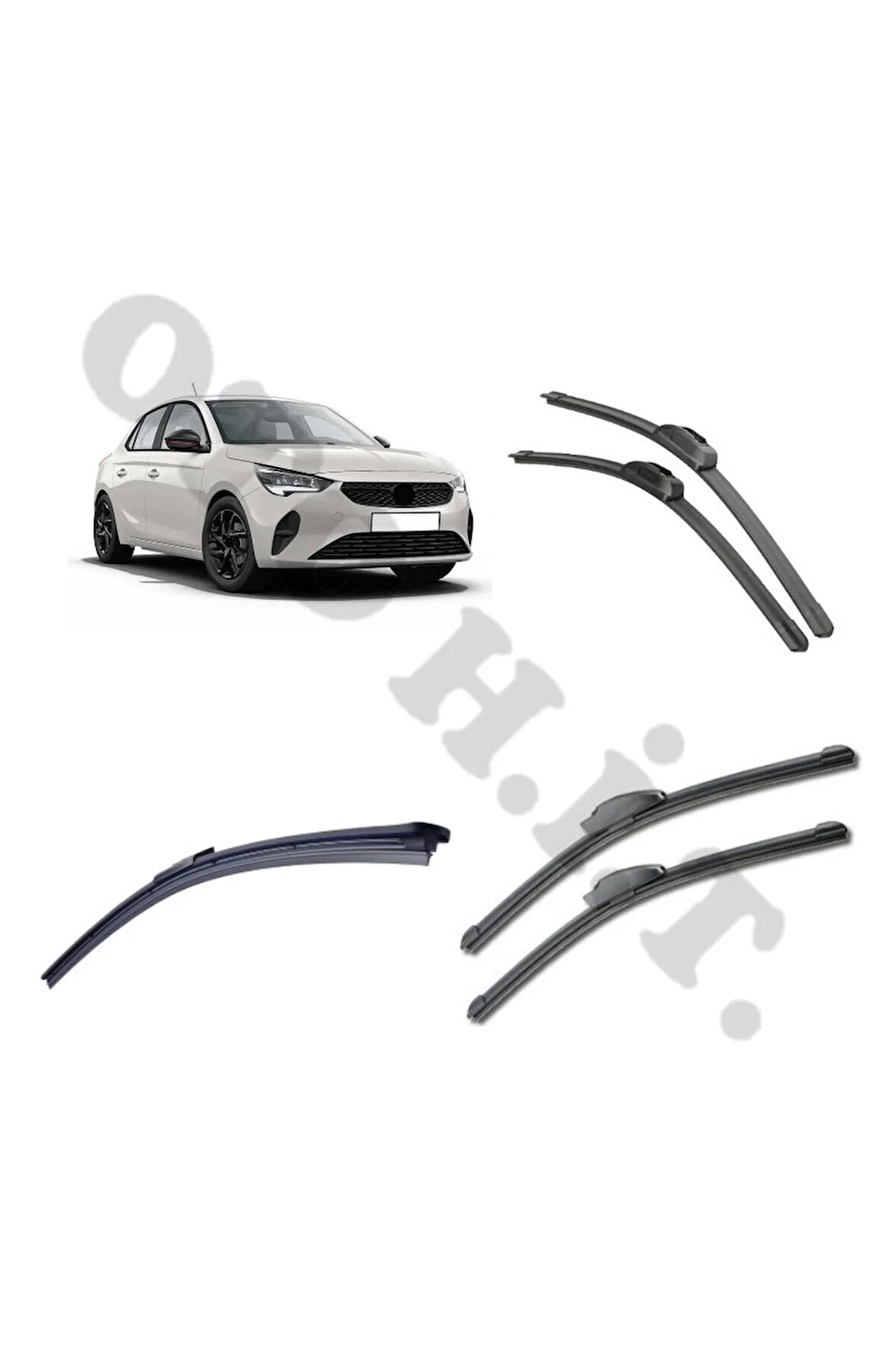 OPEL CORSA F SİLECEK TAKIMI ÖN CAM SİLECEĞİ