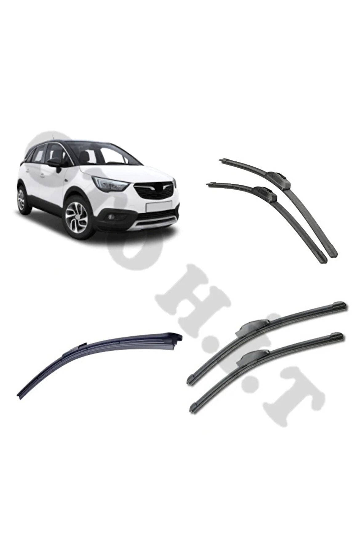 OPEL CROSSLAND SİLECEK TAKIMI 2017-2020 ÖN CAM SİLECEĞİ