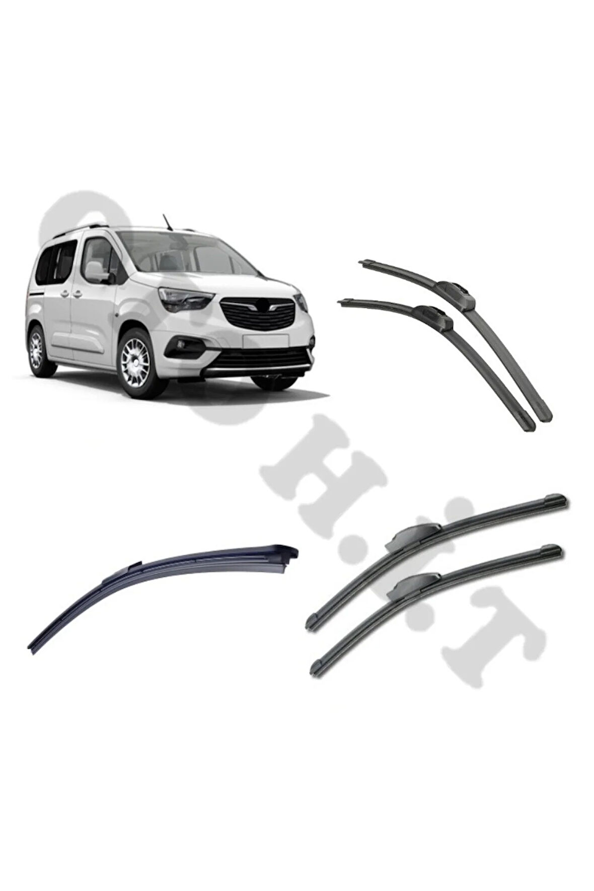 OPEL COMBO SİLECEK TAKIMI 2019-2022 ÖN CAM SİLECEĞİ