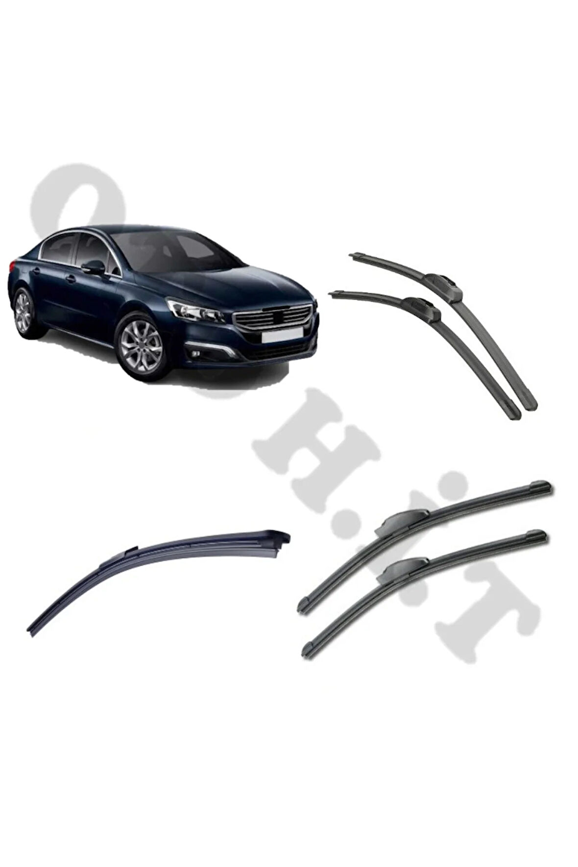 PEUGEOT 508 SİLECEK TAKIMI 2011-2017 ÖN CAM SİLECEĞİ