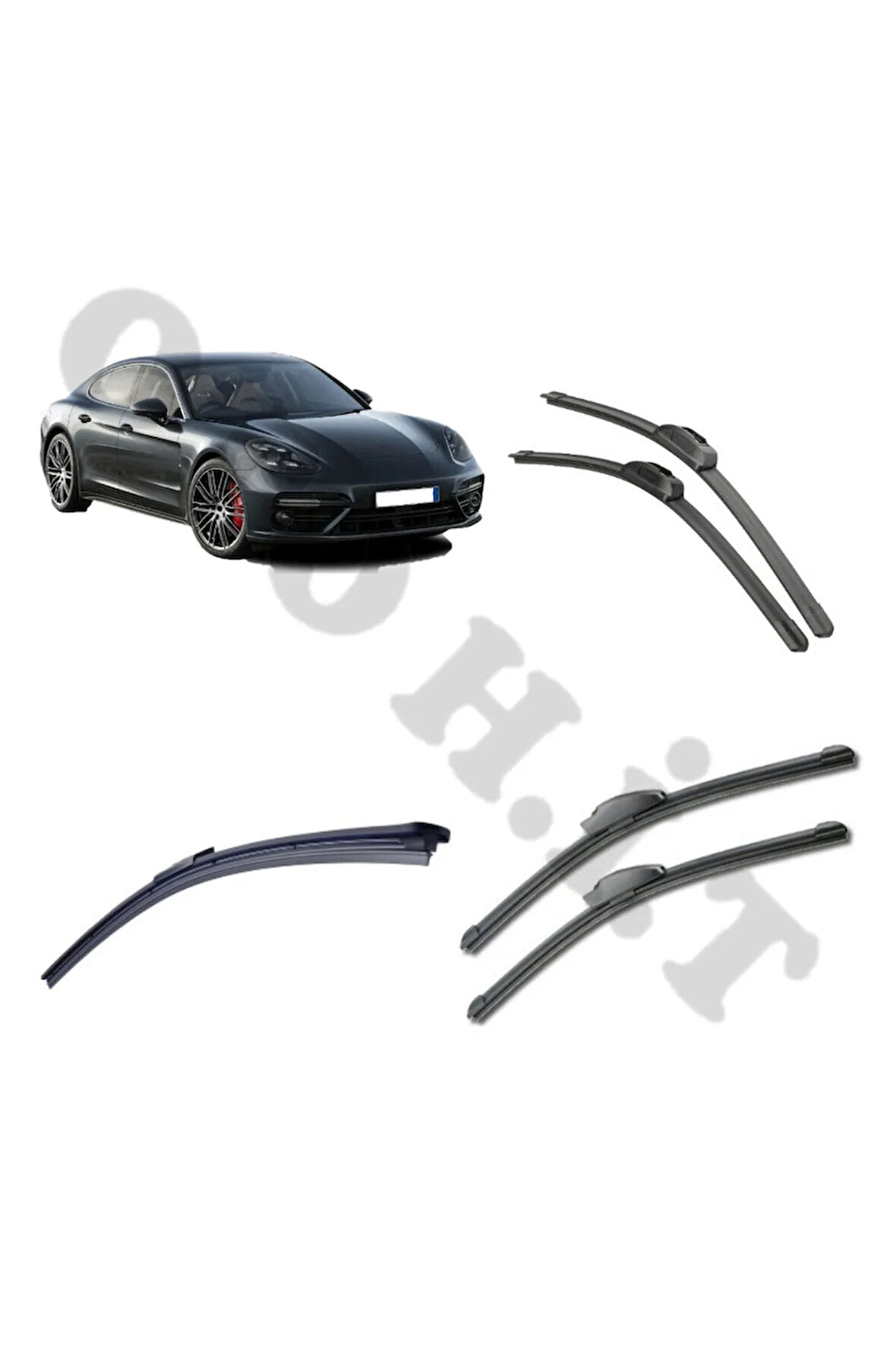 PORSCHE PANAMERA SİLECEK TAKIMI 2017-2021 ÖN CAM SİLECEĞİ