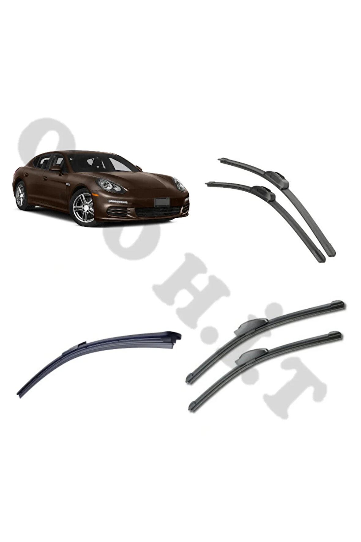 PORSCHE PANAMERA SİLECEK TAKIMI 2014-2016 ÖN CAM SİLECEĞİ