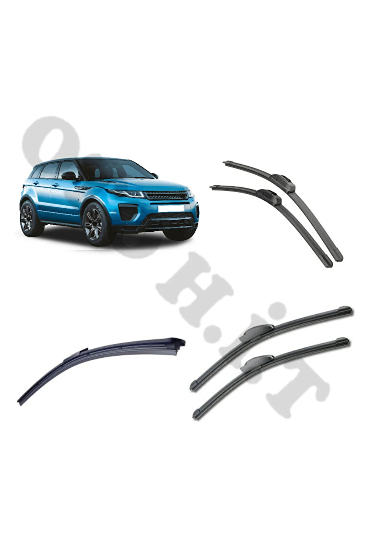 RANGE ROVER EVOQUE SİLECEK TAKIMI 2012-2018 ÖN CAM SİLECEĞİ