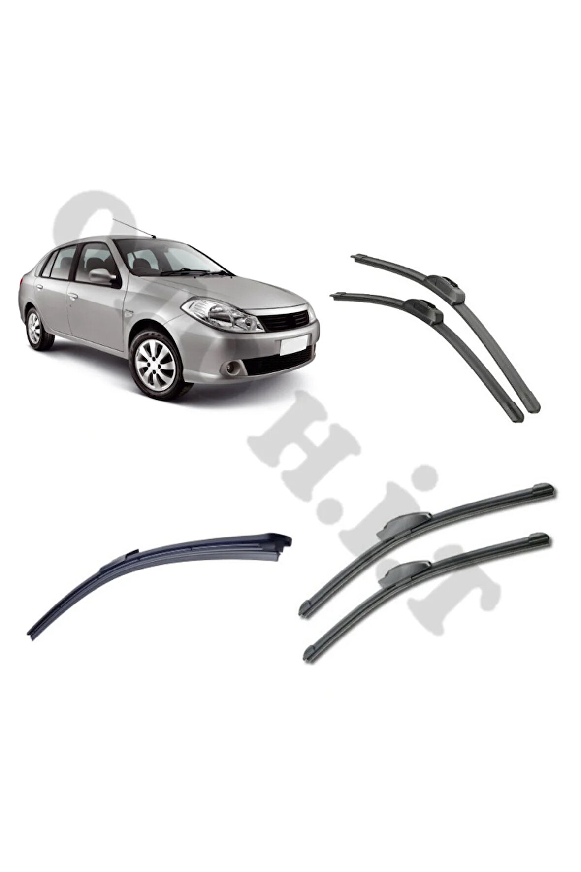 RENAULT SYMBOL 09-12 SİLECEK TAKIMI ÖN CAM SİLECEĞİ