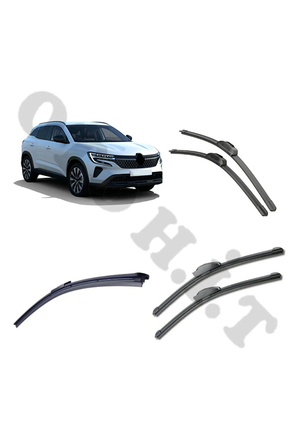RENAULT AUSTRAL SİLECEK TAKIMI ÖN CAM SİLECEĞİ