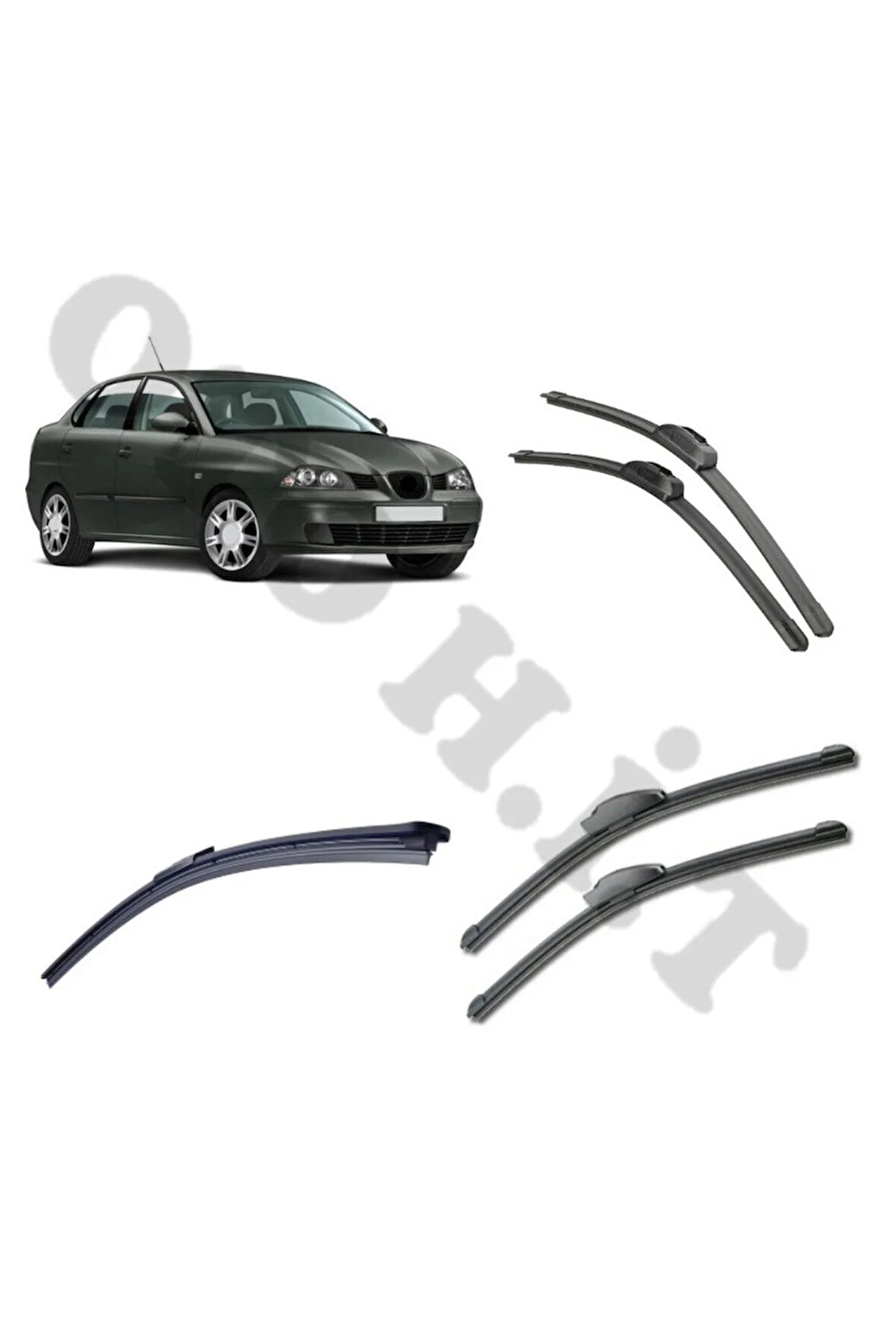SEAT CORDOBA SİLECEK TAKIMI 2006-2009 ÖN CAM SİLECEĞİ