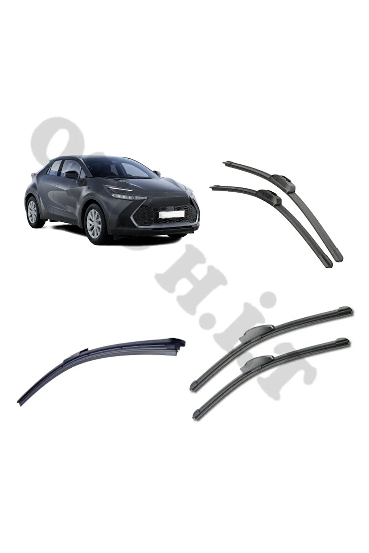 TOYOTA CHR SİLECEK TAKIMI 2023-2025 ÖN CAM SİLECEĞİ