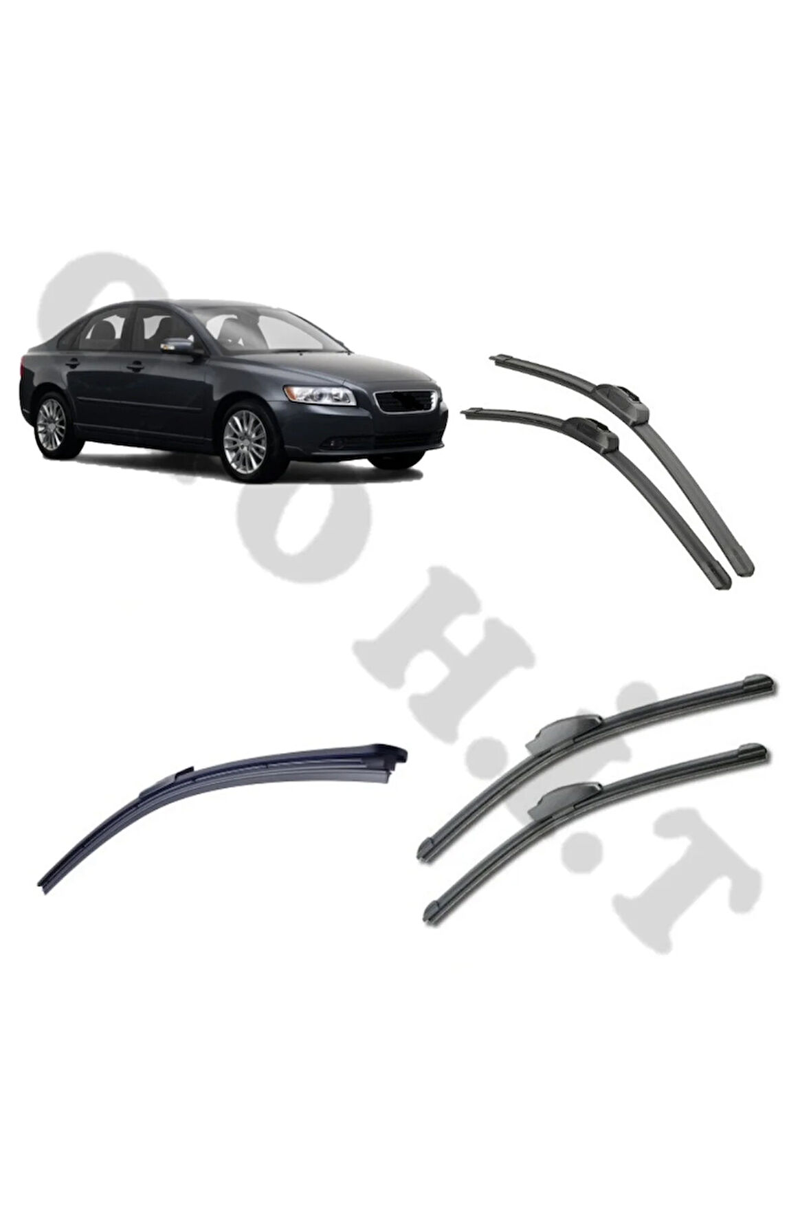VOLVO S40 SİLECEK TAKIMI 2006-2013 ÖN CAM SİLECEĞİ