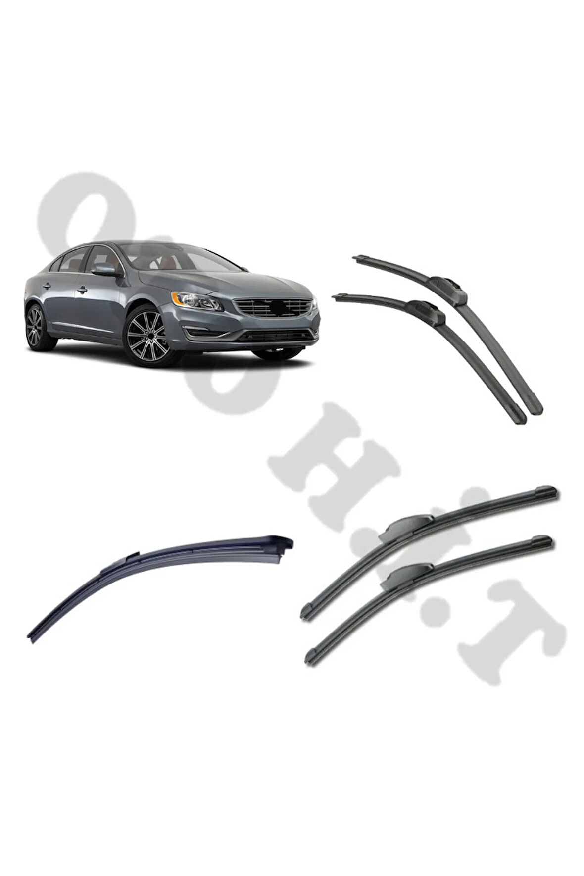VOLVO S60 SİLECEK TAKIMI 2014-2018 ÖN CAM SİLECEĞİ