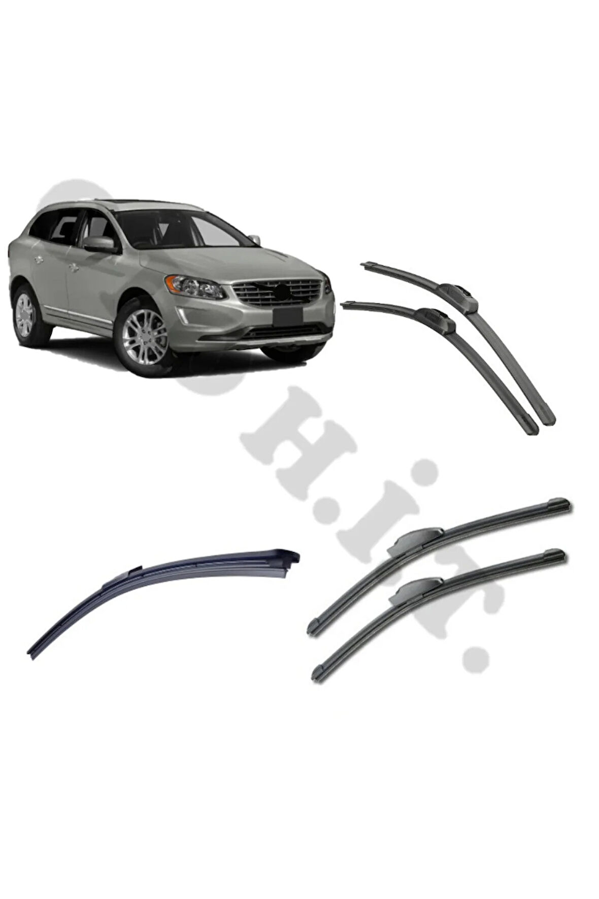 VOLVO XC60 SİLECEK TAKIMI 2009-2017 ÖN CAM SİLECEĞİ