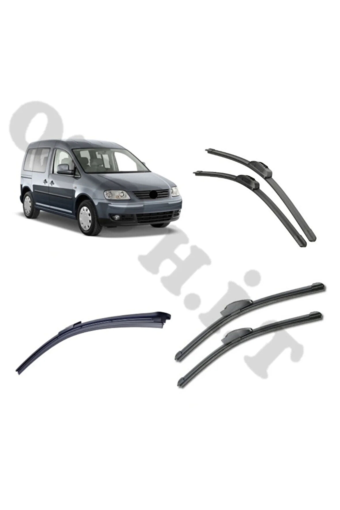VOLKSWAGEN CADDY SİLECEK TAKIMI 2004-2006 ÖN CAM SİLECEĞİ