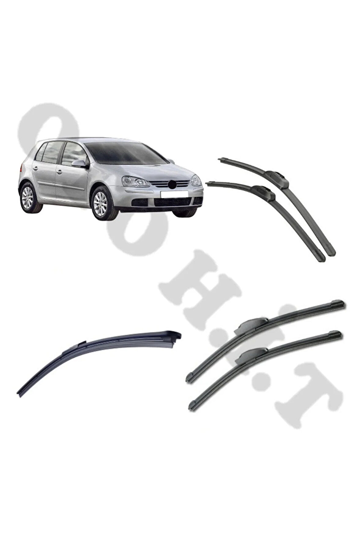 VOLKSWAGEN GOLF 5 SİLECEK TAKIMI ÖN CAM SİLECEĞİ