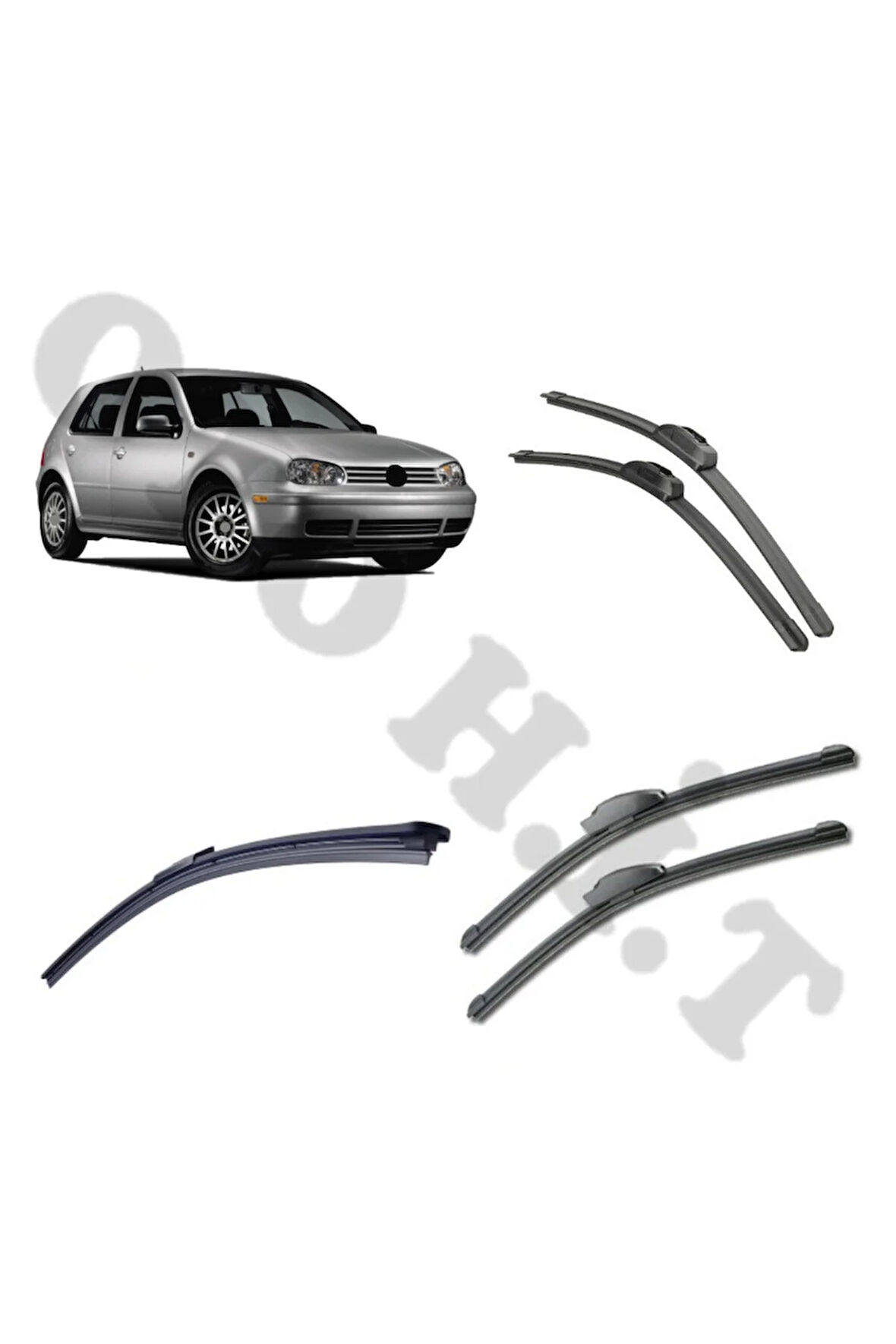 VOLKSWAGEN GOLF 4 SİLECEK TAKIMI ÖN CAM SİLECEĞİ