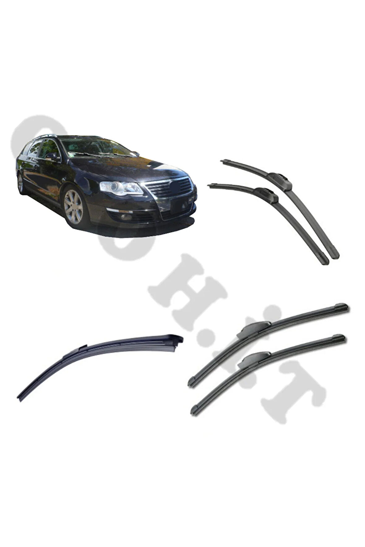 VOLKSWAGEN PASSAT VARİANT SİLECEK TAKIMI B6 ÖN CAM SİLECEĞİ