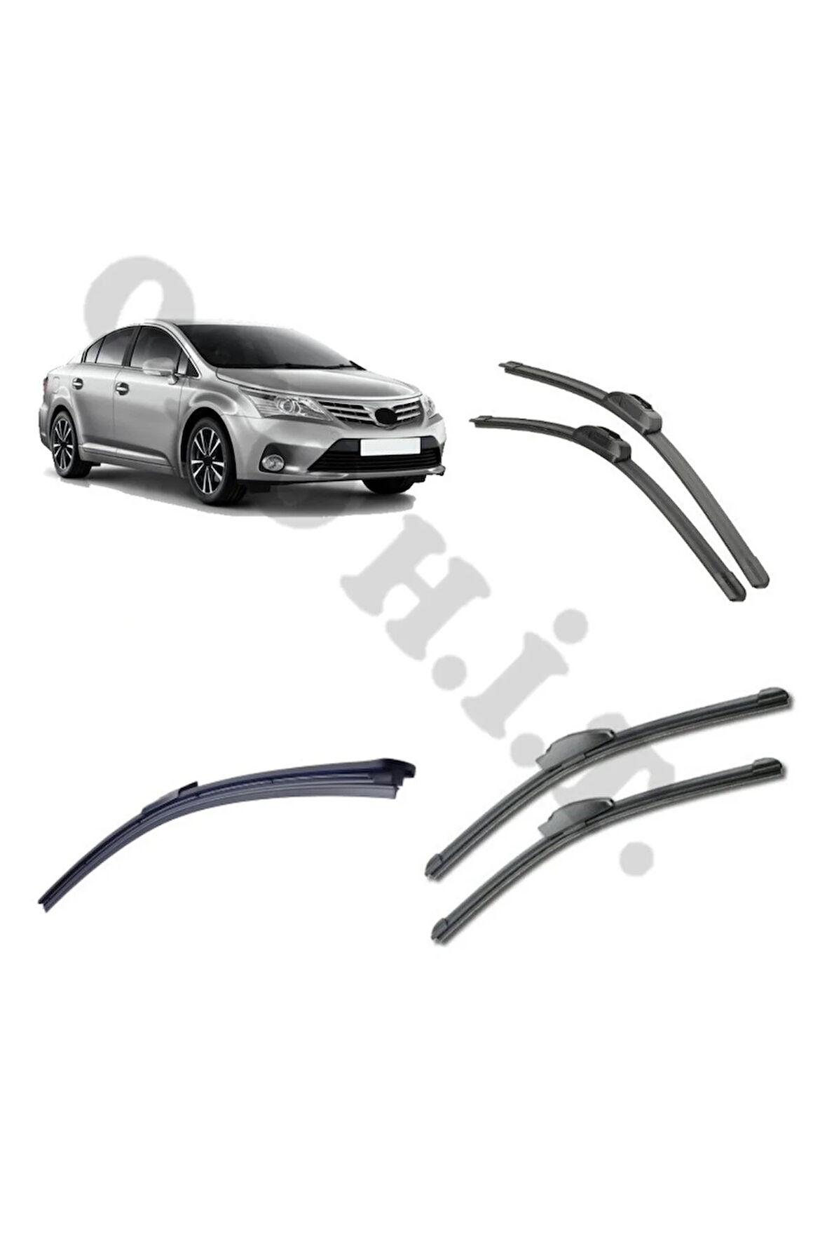 TOYOTA AVENSİS SİLECEK TAKIMI 2012-2015 ÖN CAM SİLECEĞİ