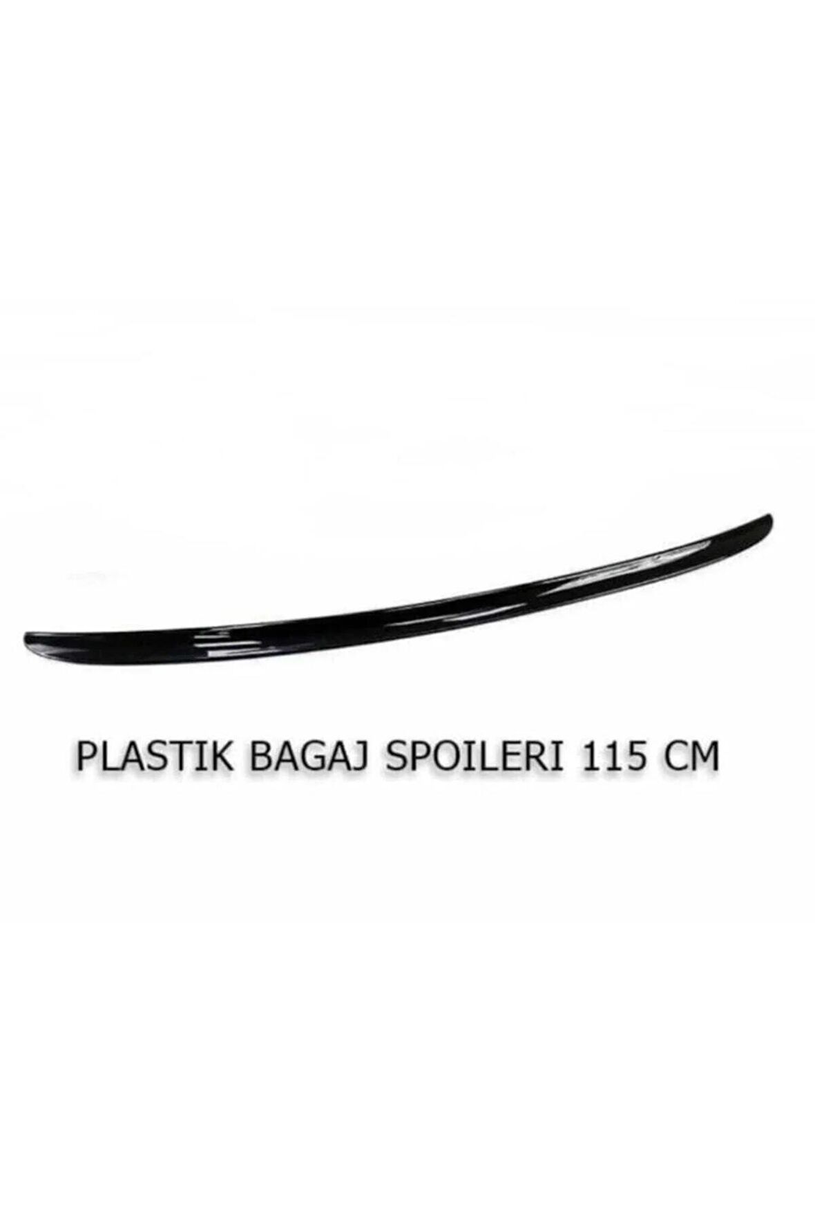 Bmw E46 Uyumlu Bagaj Üstü Spoiler Piano Black 115 Cm